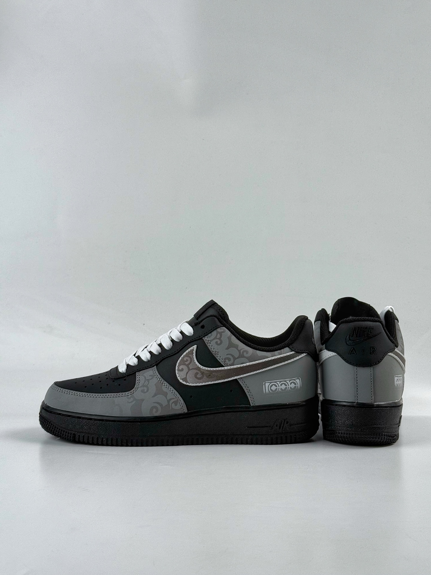 Nike Air Force 1 Low 07 WET 影月巡 黑灰 ZH0316-108