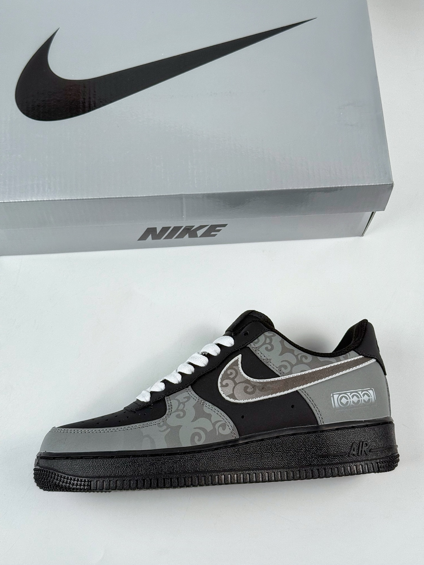 Nike Air Force 1 Low 07 WET 影月巡 黑灰 ZH0316-108