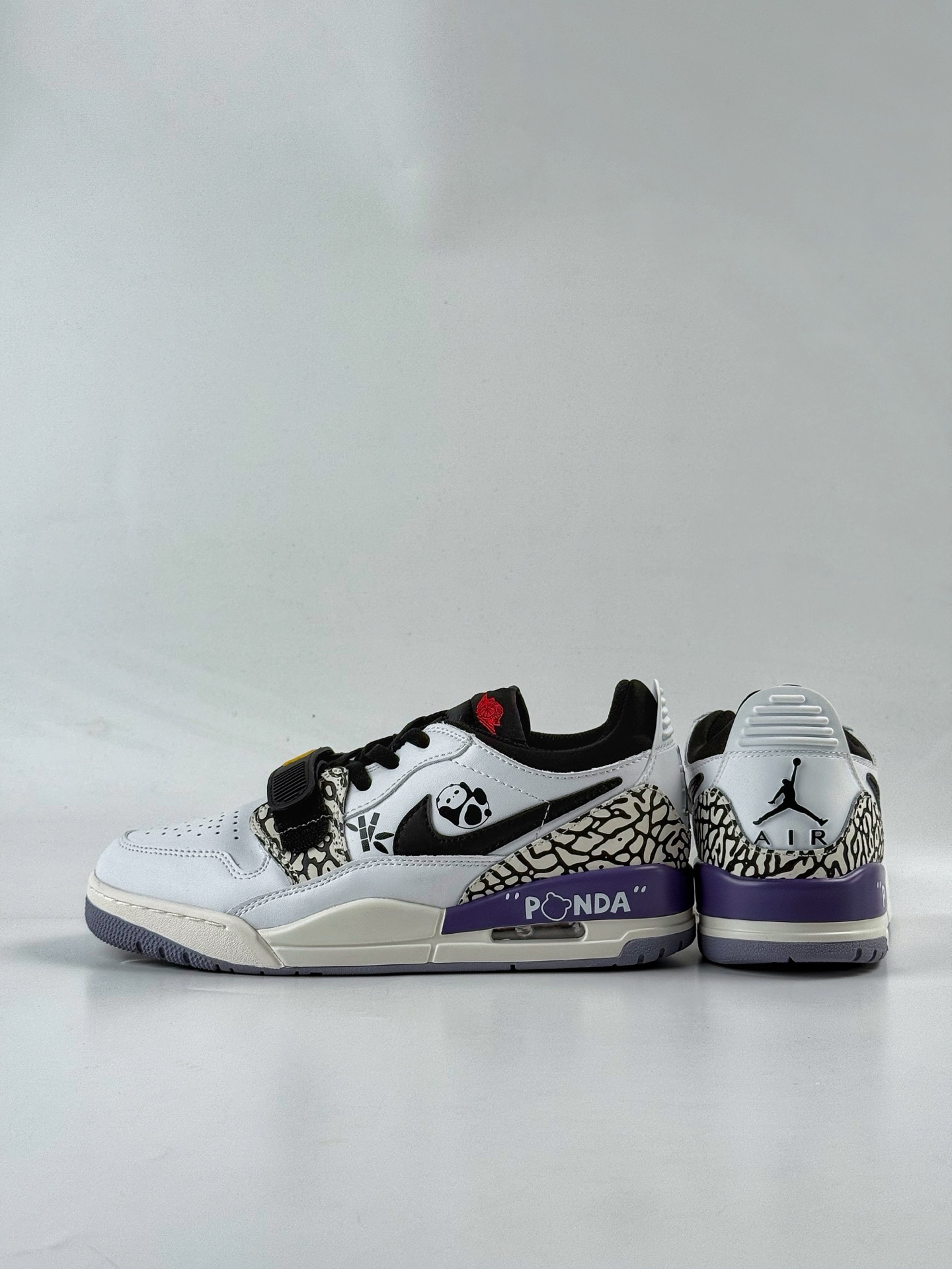Nike Air Jordan Legacy 312 Low 乔丹最强三合一混合版 白蓝红熊猫 CD7069-102