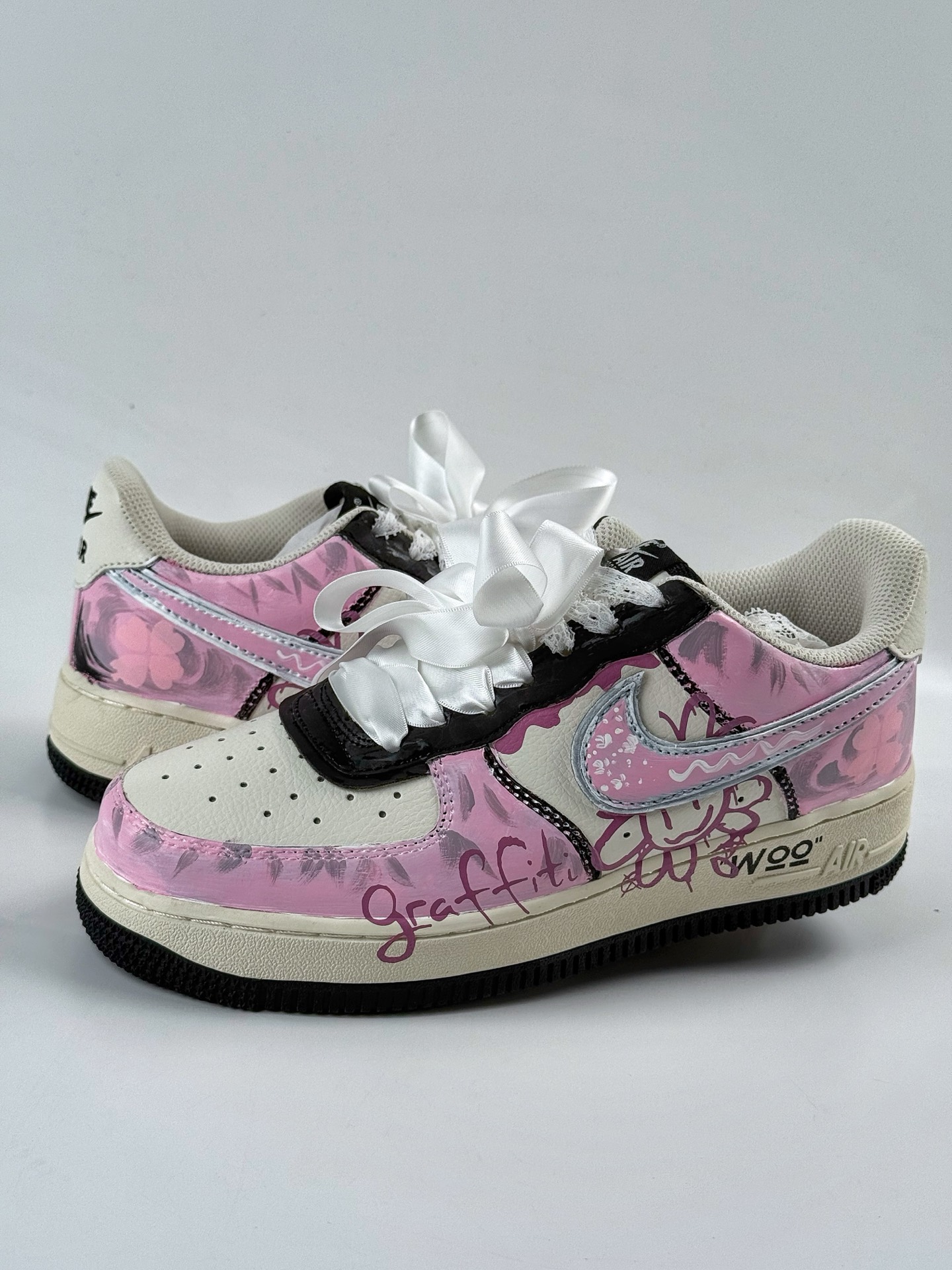 260 Nike Air Force 1 Low 07 向日葵粉白涂鸦 ZG8800-811