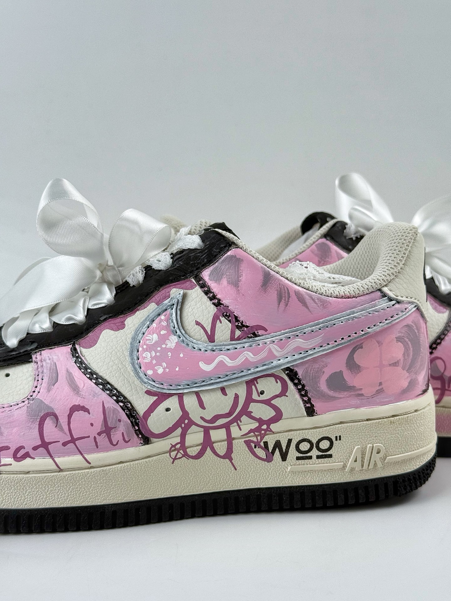 260 Nike Air Force 1 Low 07 向日葵粉白涂鸦 ZG8800-811