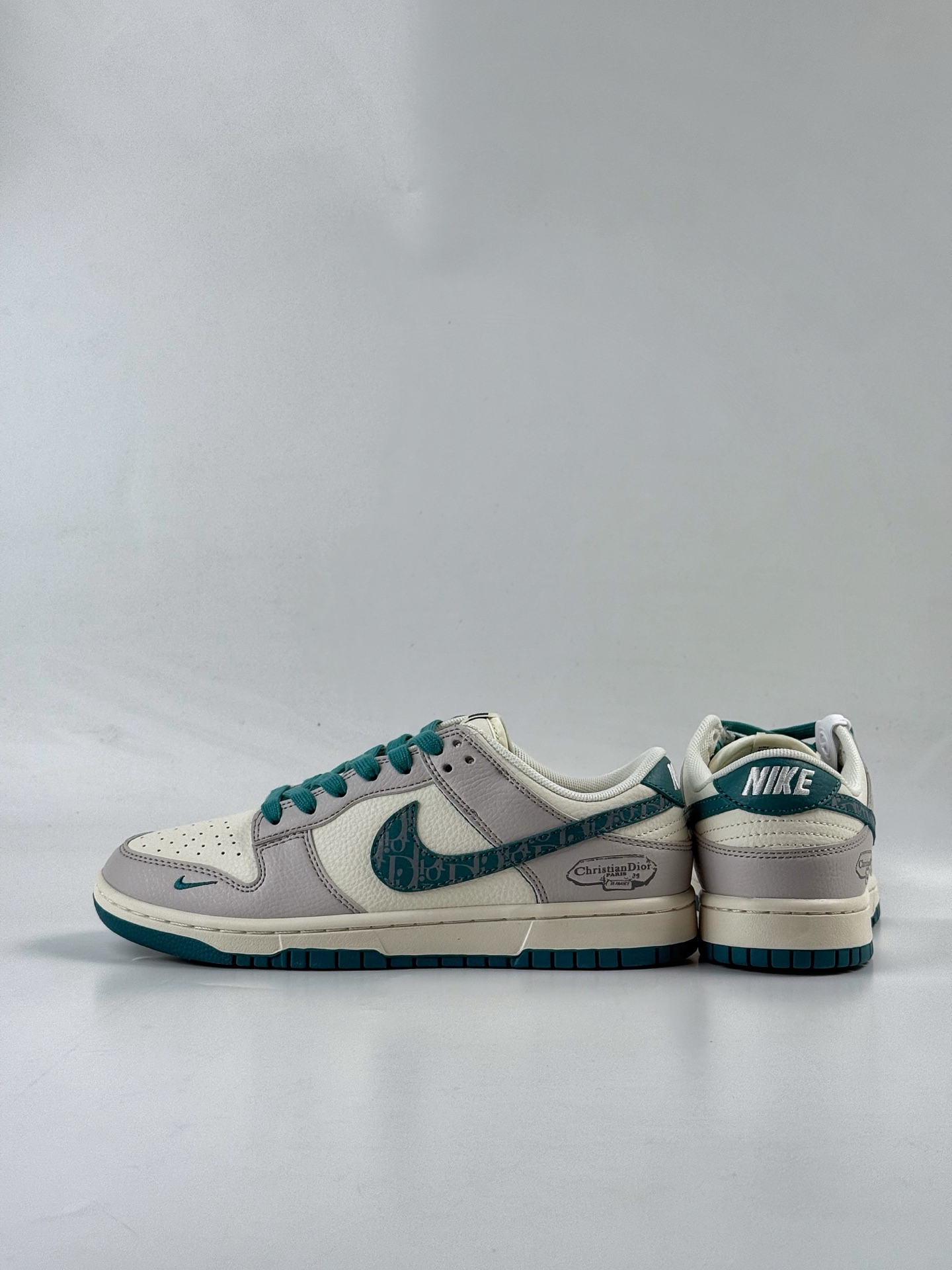 280 Nike SB Dunk Low x DIOR 灰白绿小勾 ZH2598-277