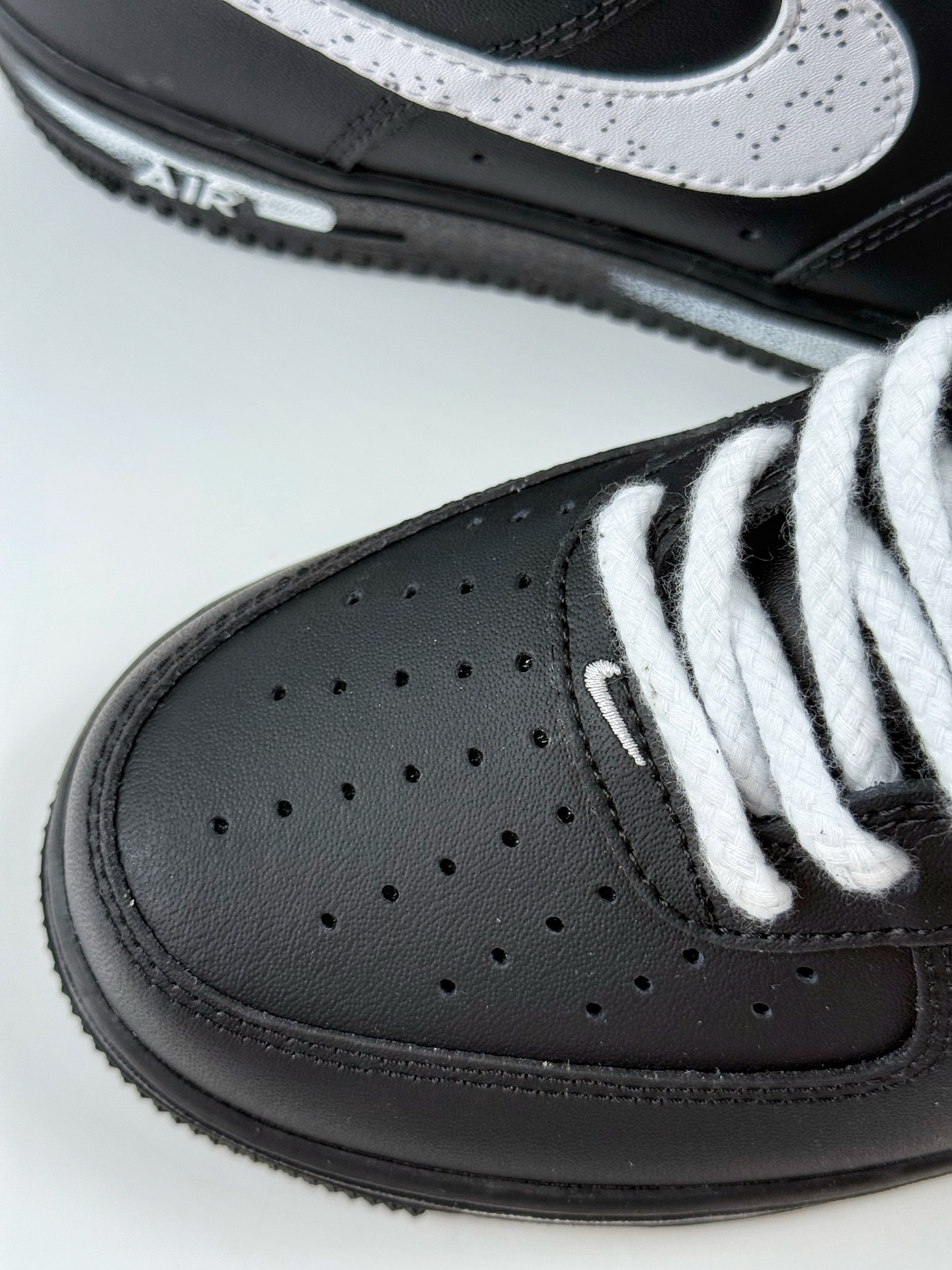 260 Nike Air Force 1 Low 07 暗影武士 泼墨礼袋 黑白 ZH0316-110