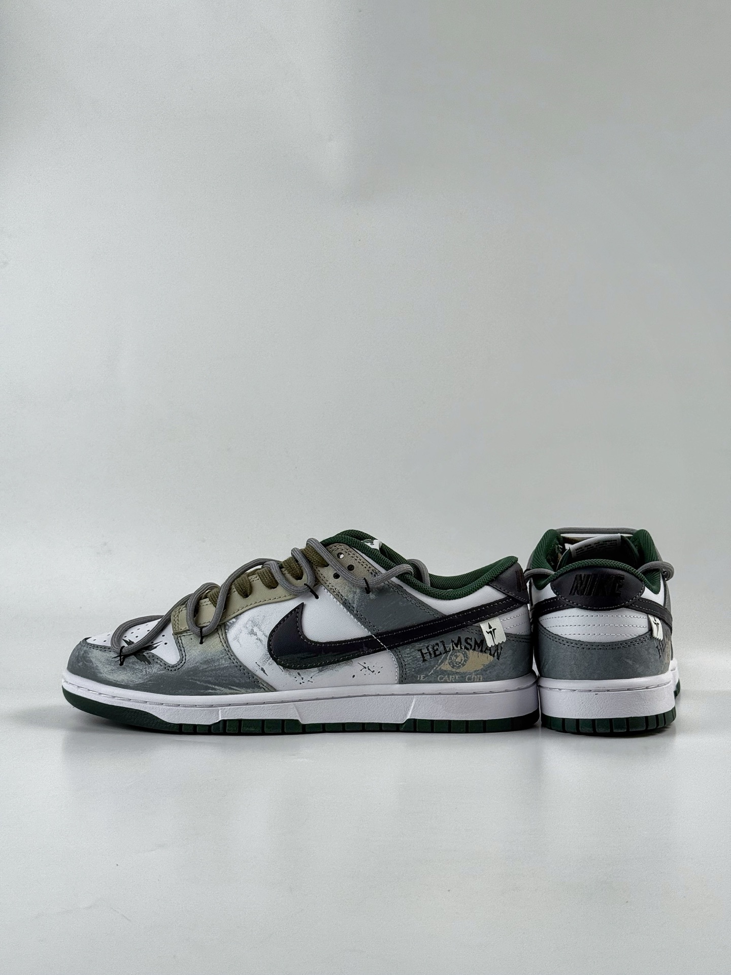 260 Nike SB Dunk Low 皮革 野兔 氧化车间 墨绿 DV0833-111