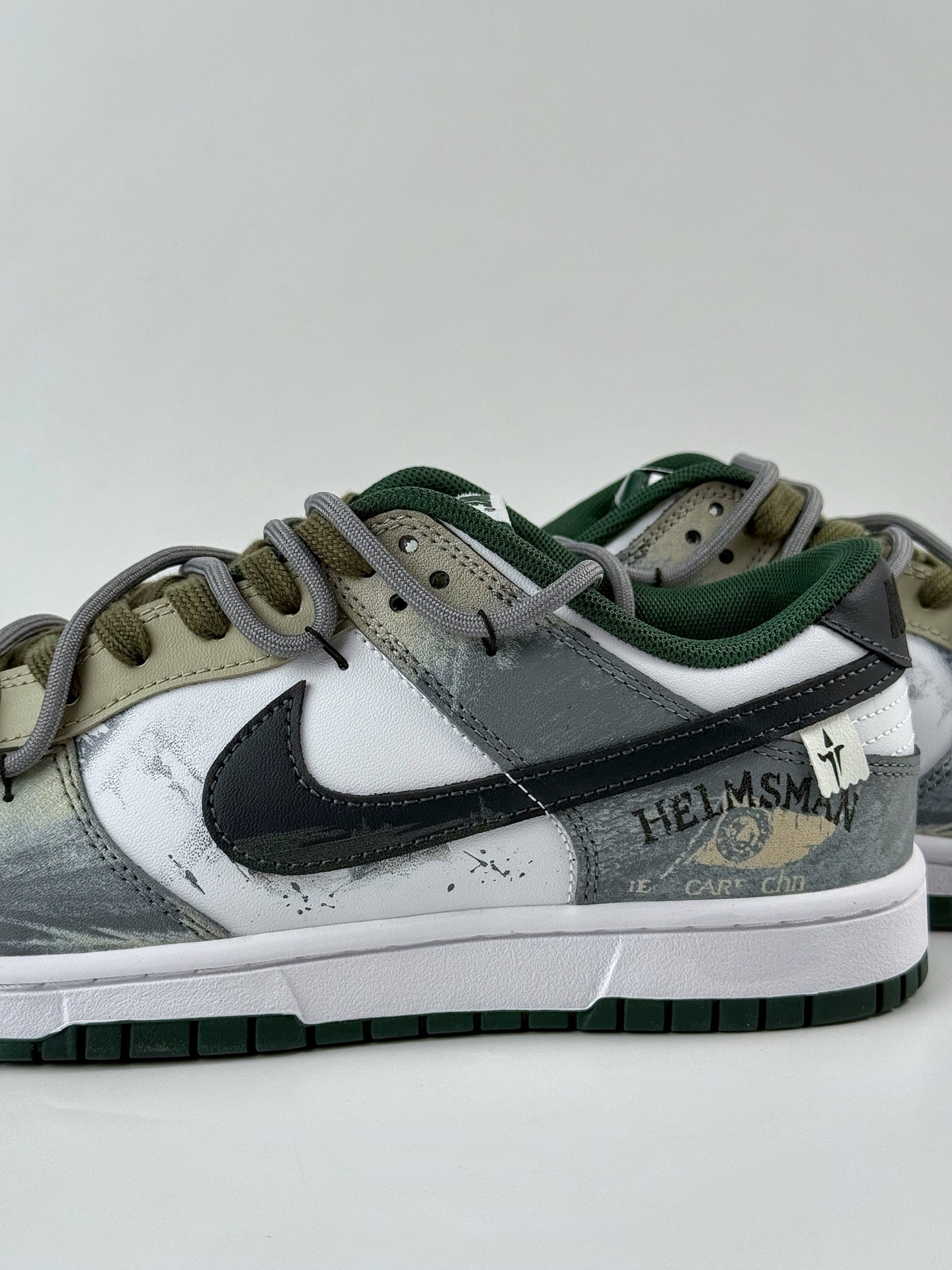 260 Nike SB Dunk Low 皮革 野兔 氧化车间 墨绿 DV0833-111