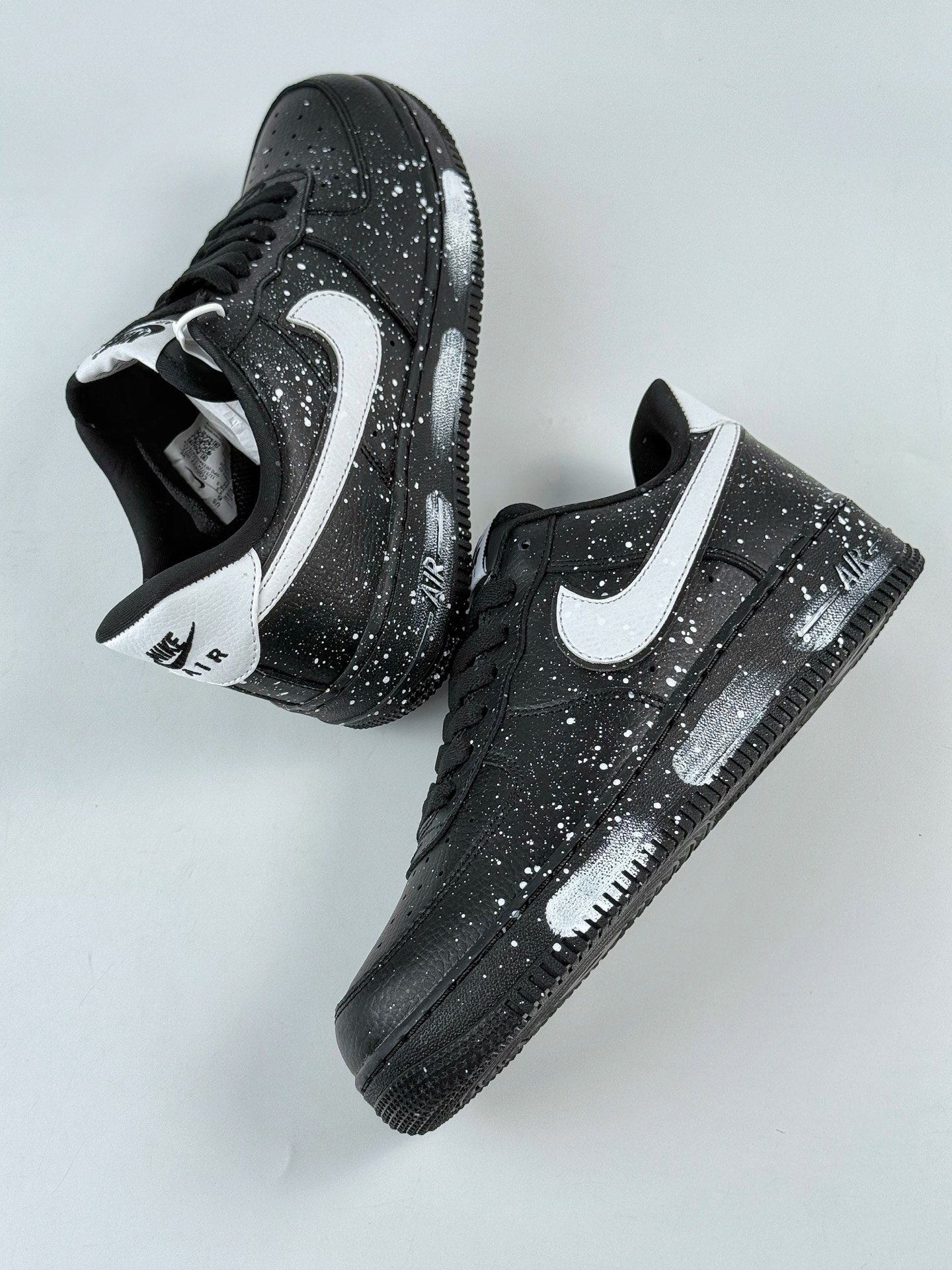 260 Nike Air Force 1 Low 07 暗黑 街头 黑白 CV0492-001