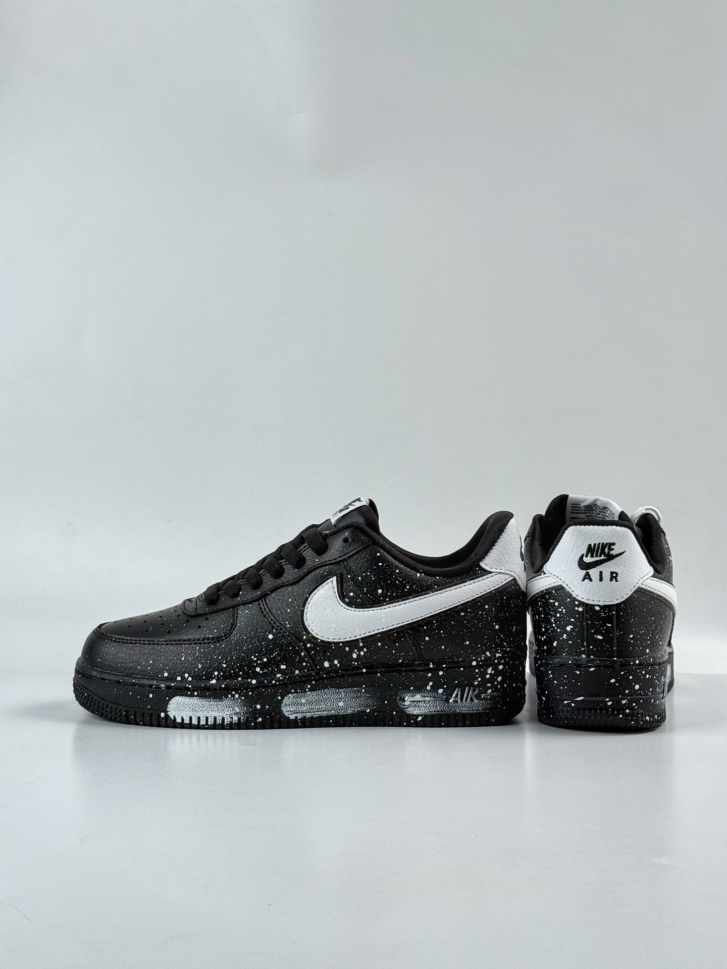 260 Nike Air Force 1 Low 07 暗黑 街头 黑白 CV0492-001