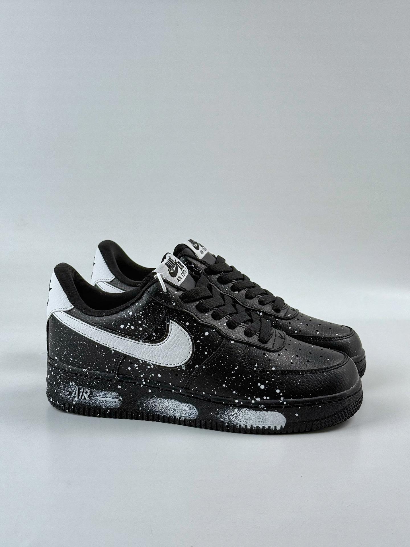 260 Nike Air Force 1 Low 07 暗黑 街头 黑白 CV0492-001