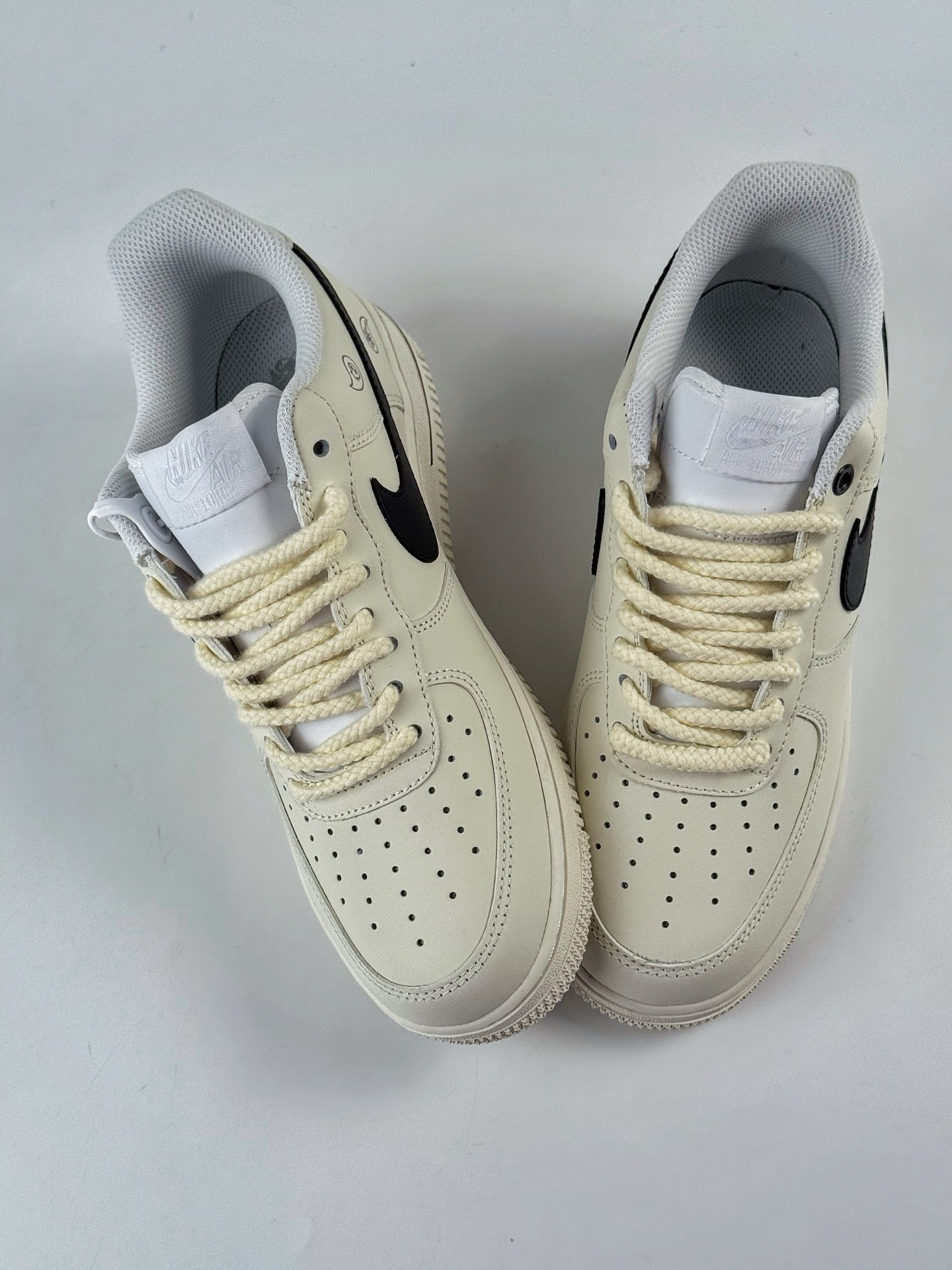 260 Nike Air Force 1 Low 07 佩斯利 皮革 WS 浸染涂鸦 米白 ZH0316-128