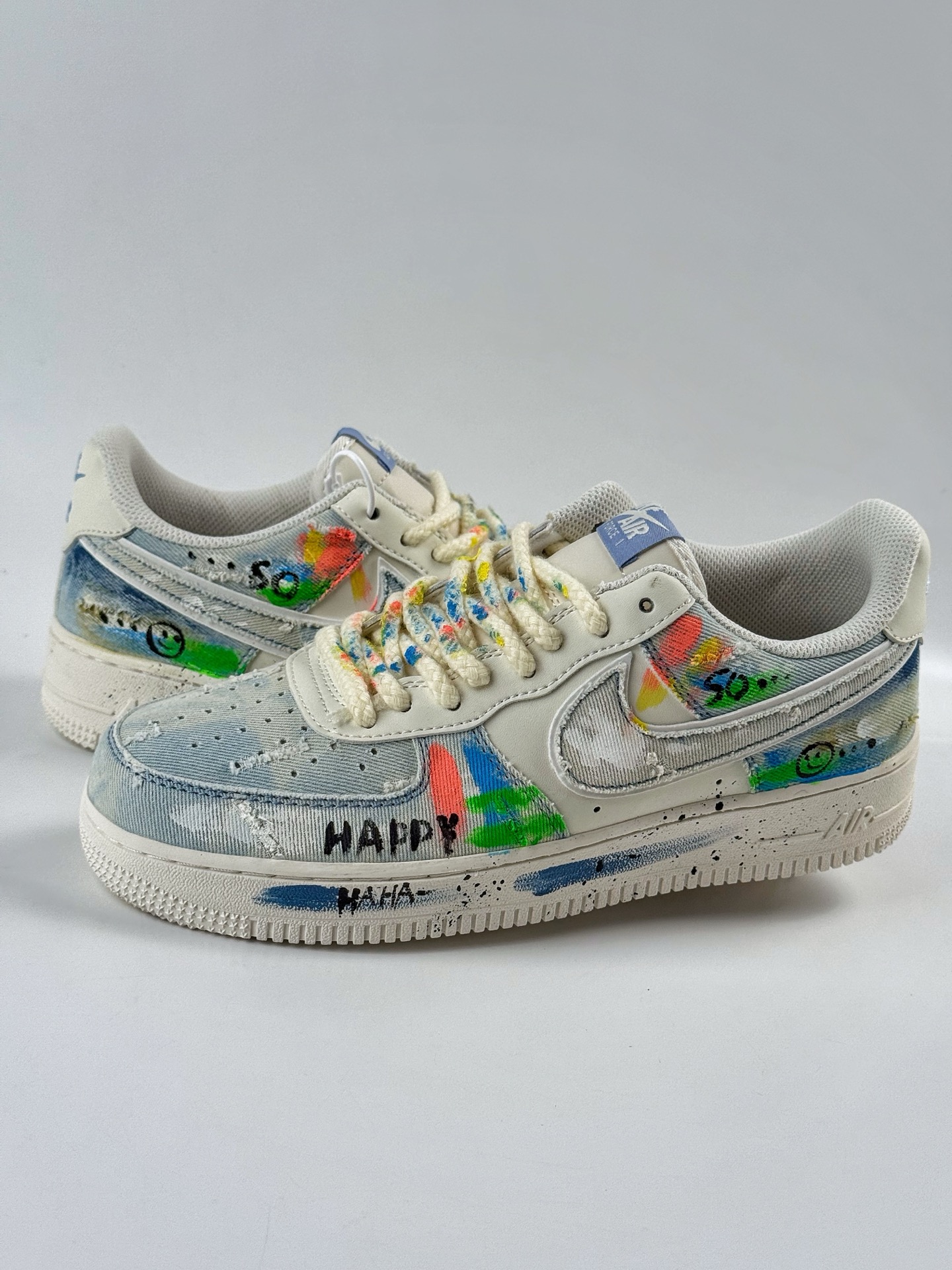 Nike Air Force 1 Low 07 x HAPPY 涂鸦牛仔 CW1888-116