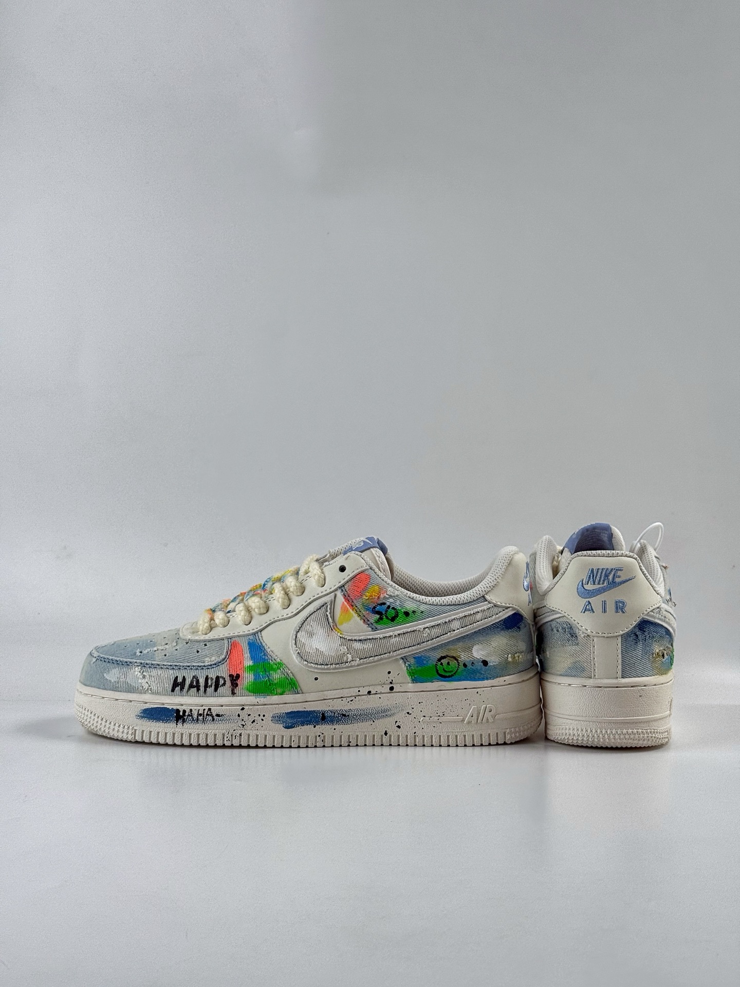 Nike Air Force 1 Low 07 x HAPPY 涂鸦牛仔 CW1888-116