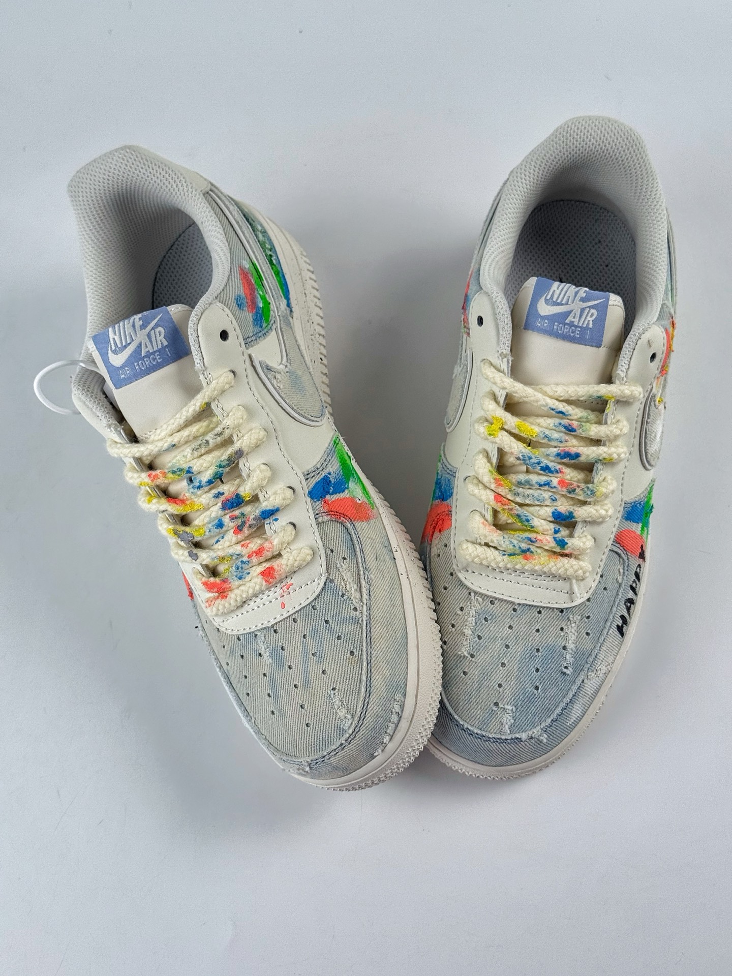 Nike Air Force 1 Low 07 x HAPPY 涂鸦牛仔 CW1888-116