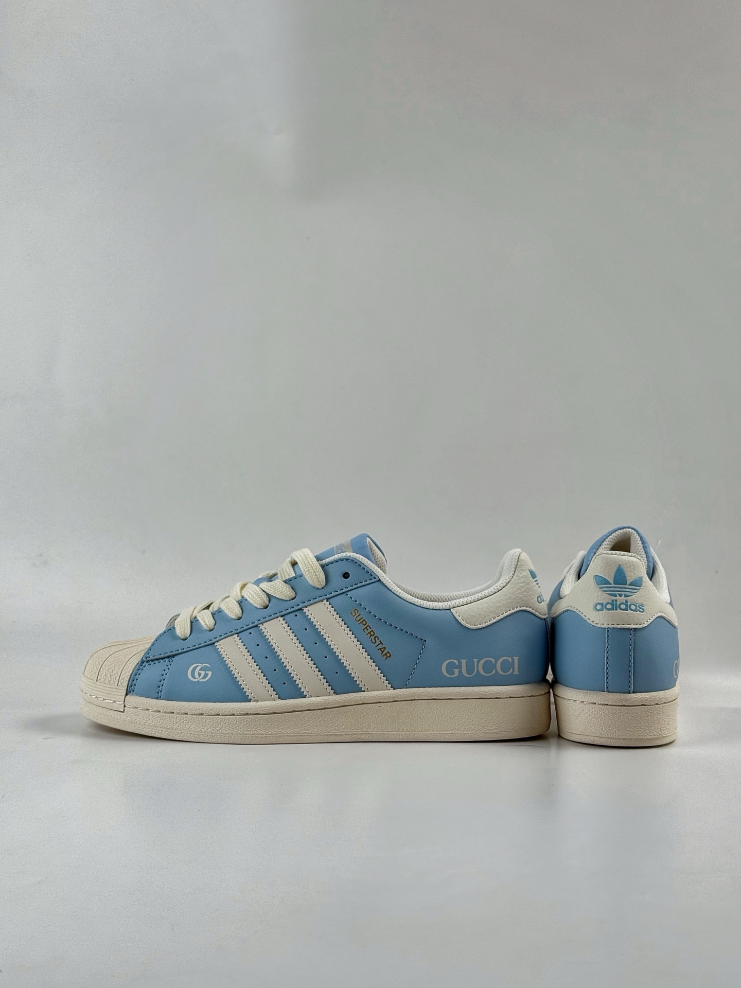 220 AD Originals Superstar x GUCCI 蓝白 SD6813