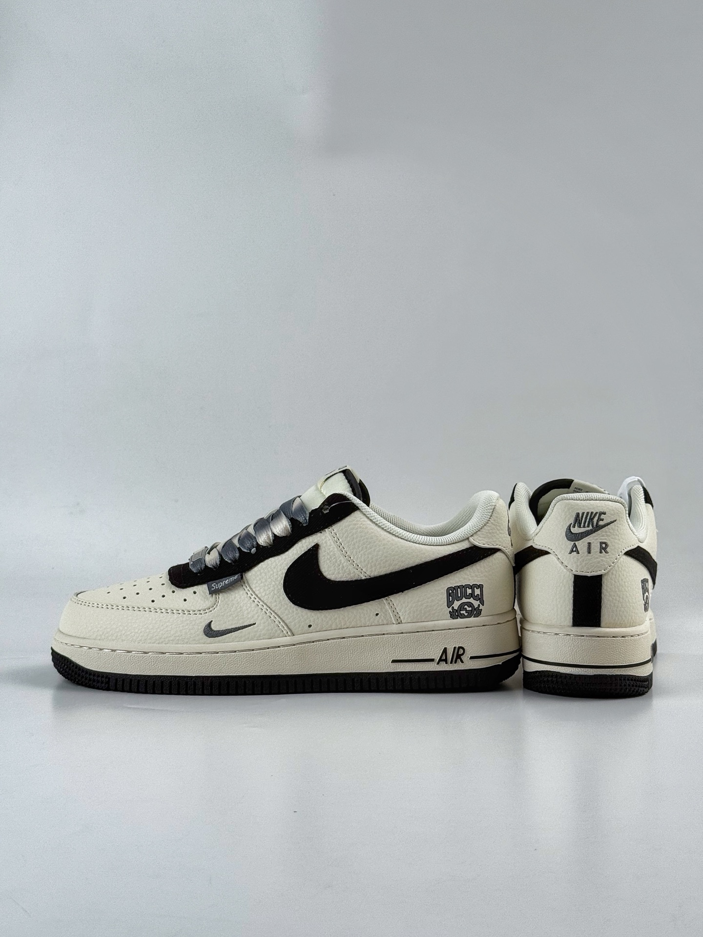 260 Nike Air Force 1 Low 07 x GUCCI 白黑小勾 XD2588-605