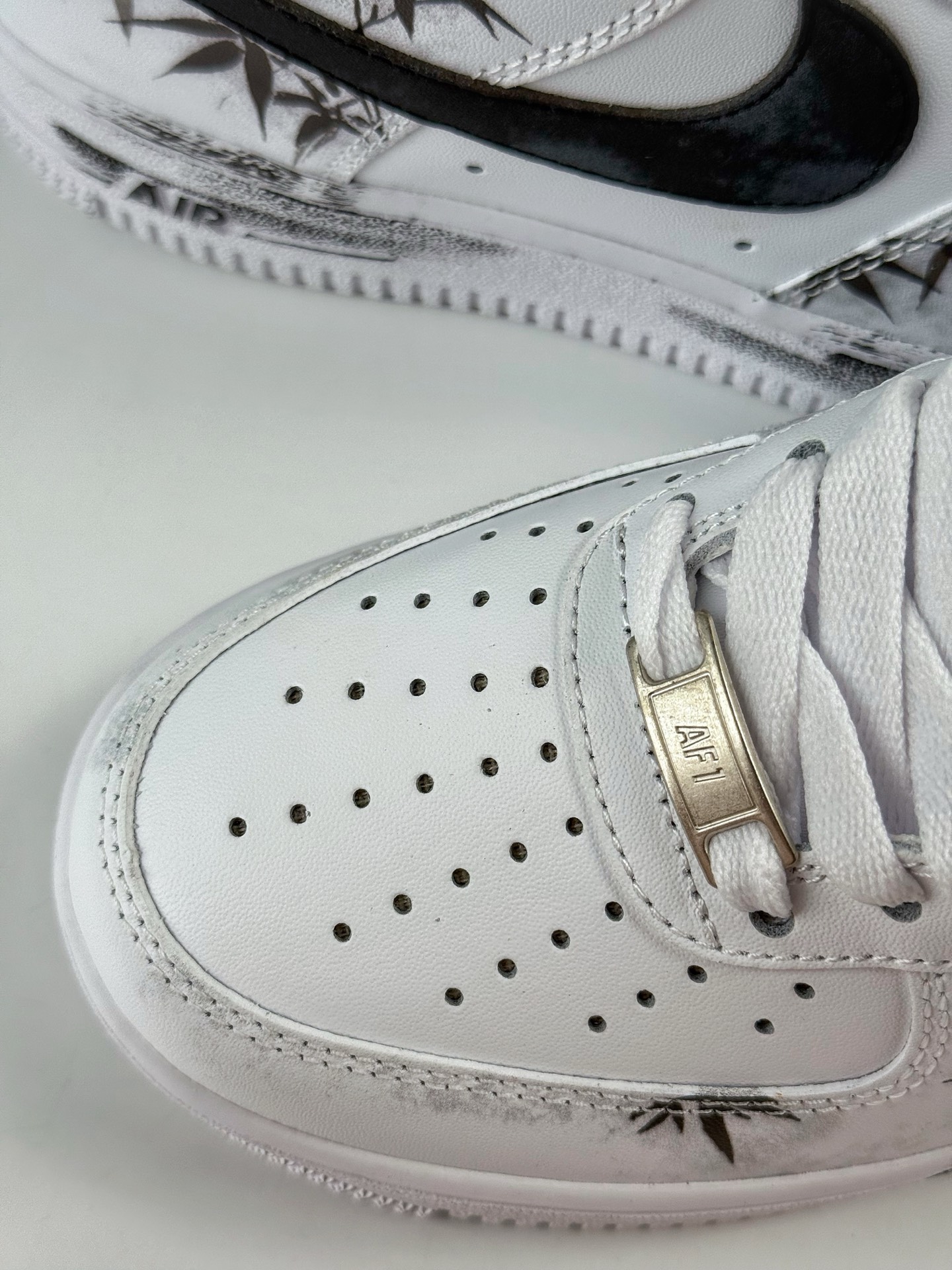 260 Nike Air Force 1 Low 07 竹林空军 白黑 ZH0316-122