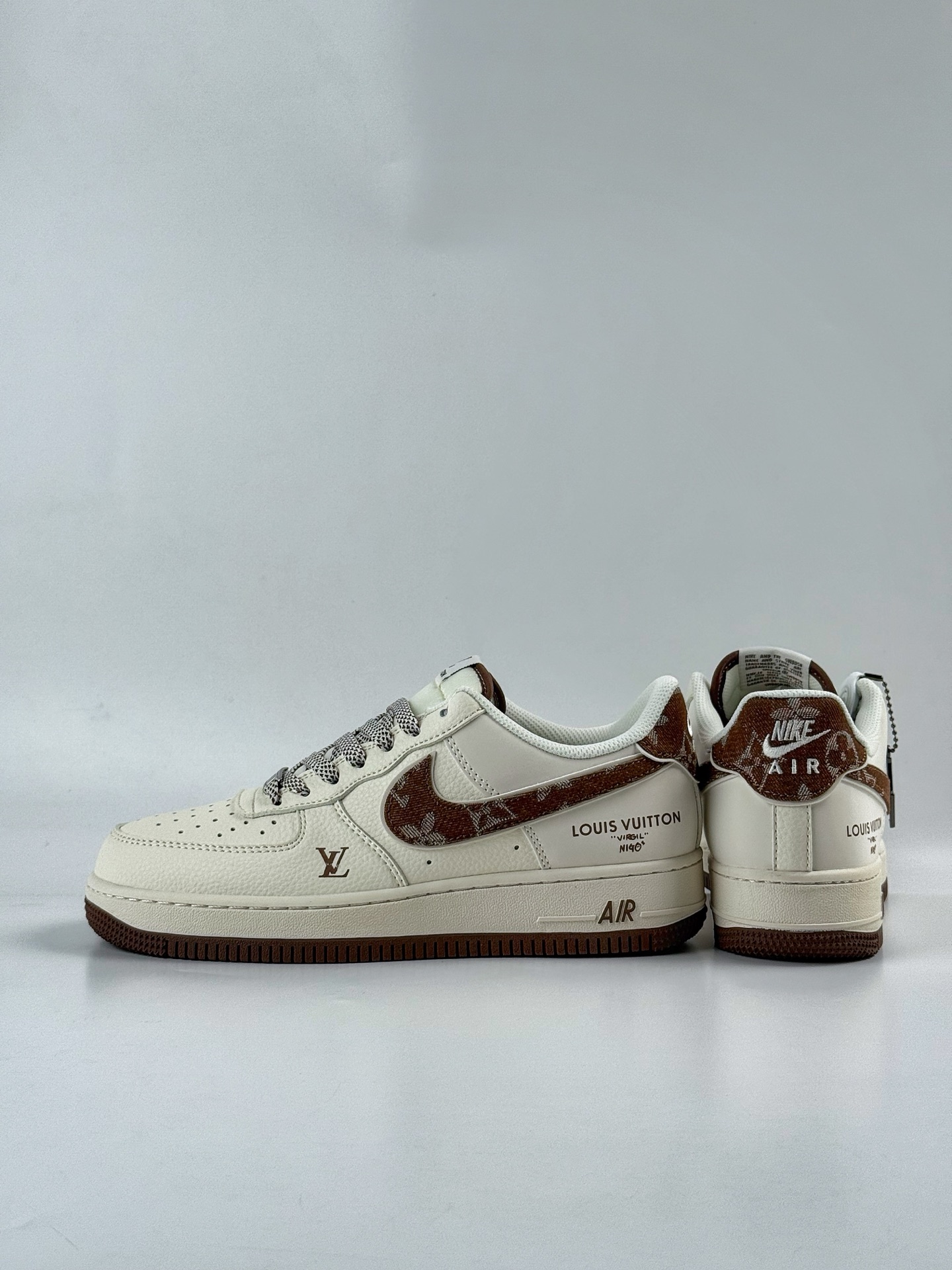 260 Nike Air Force 1 Low 07 x Louis Vuitton 白棕满天星 SM6668-109
