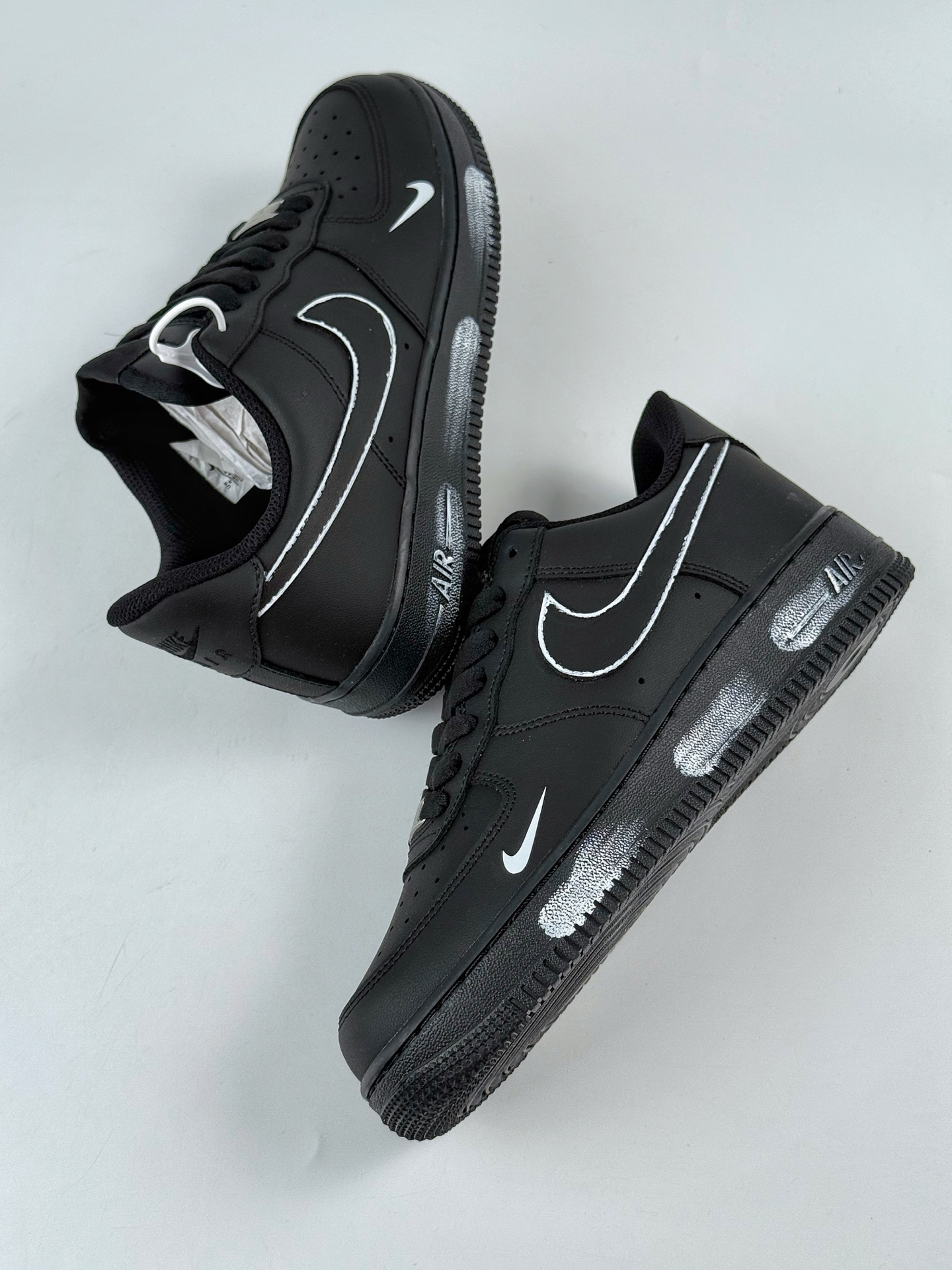 260 Nike Air Force 1 Low 07 黑白小勾 CZ2288-111
