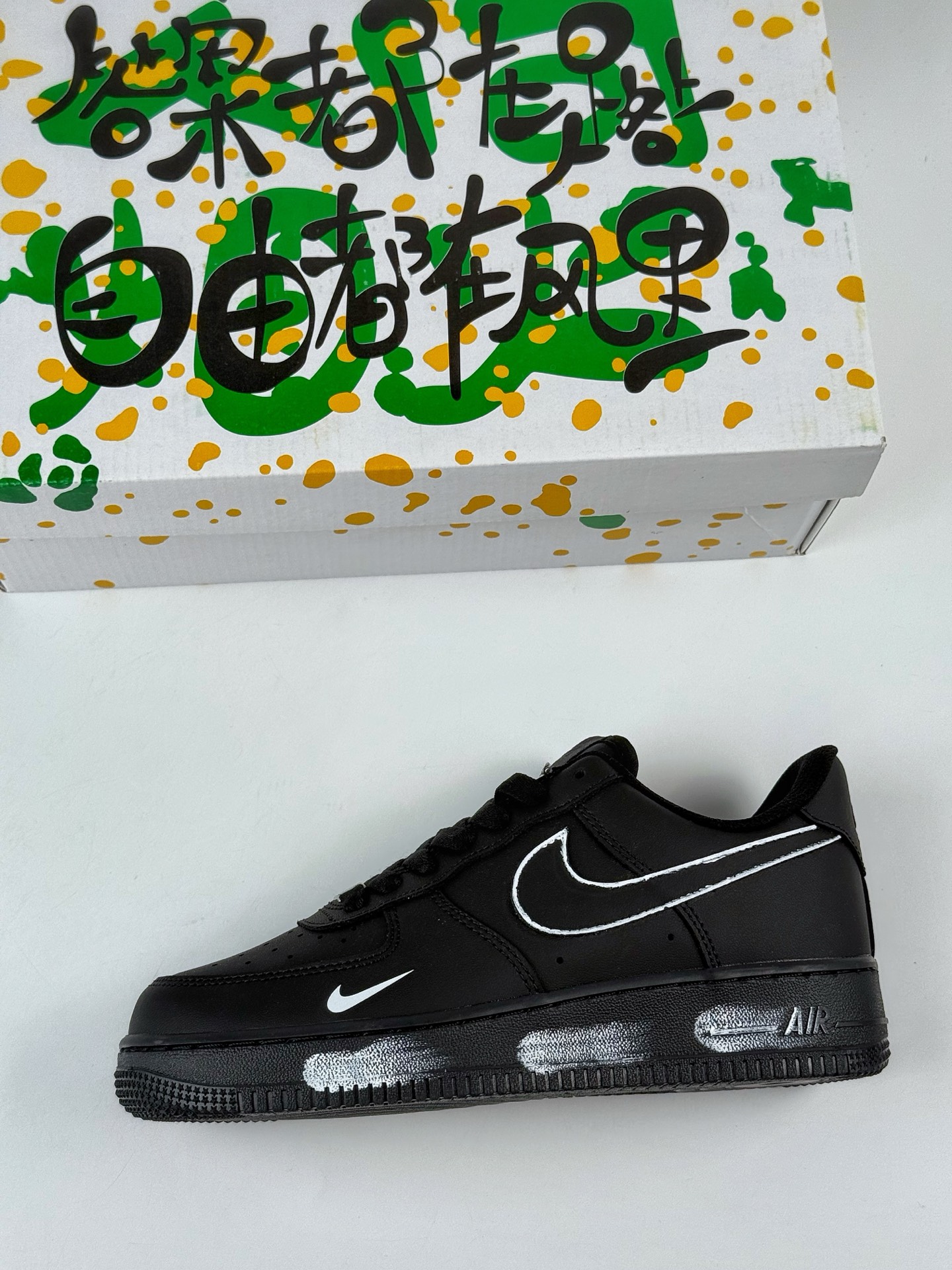 260 Nike Air Force 1 Low 07 黑白小勾 CZ2288-111