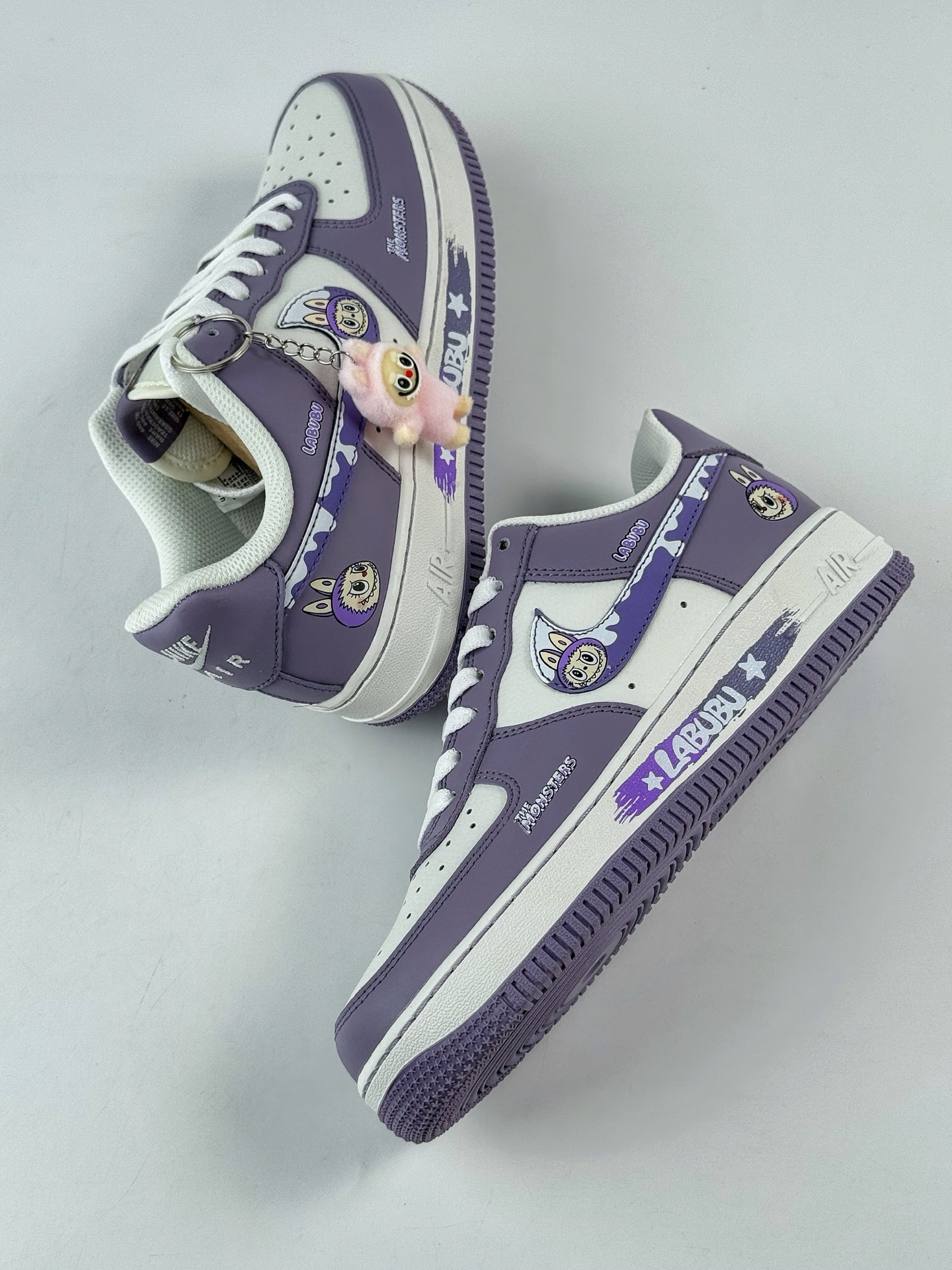 Nike Air Force 1 Low 07 x LABUBU 紫白 KJ5188-006