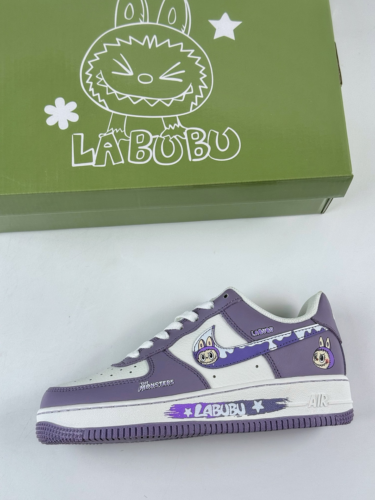 Nike Air Force 1 Low 07 x LABUBU 紫白 KJ5188-006