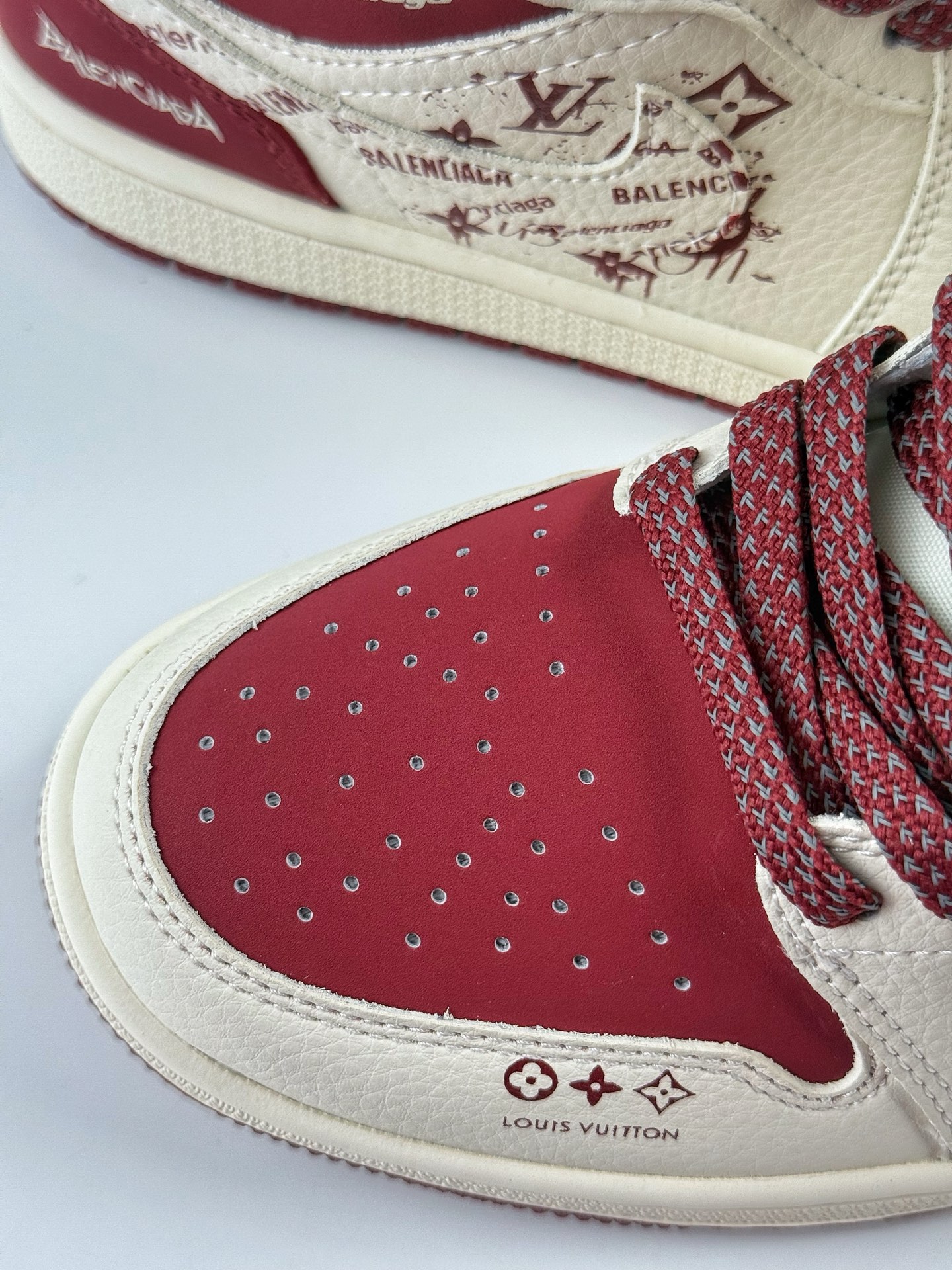 Nike Jordan Air Jordan 1 x Balenciaga 白红满天星 QD1988-005