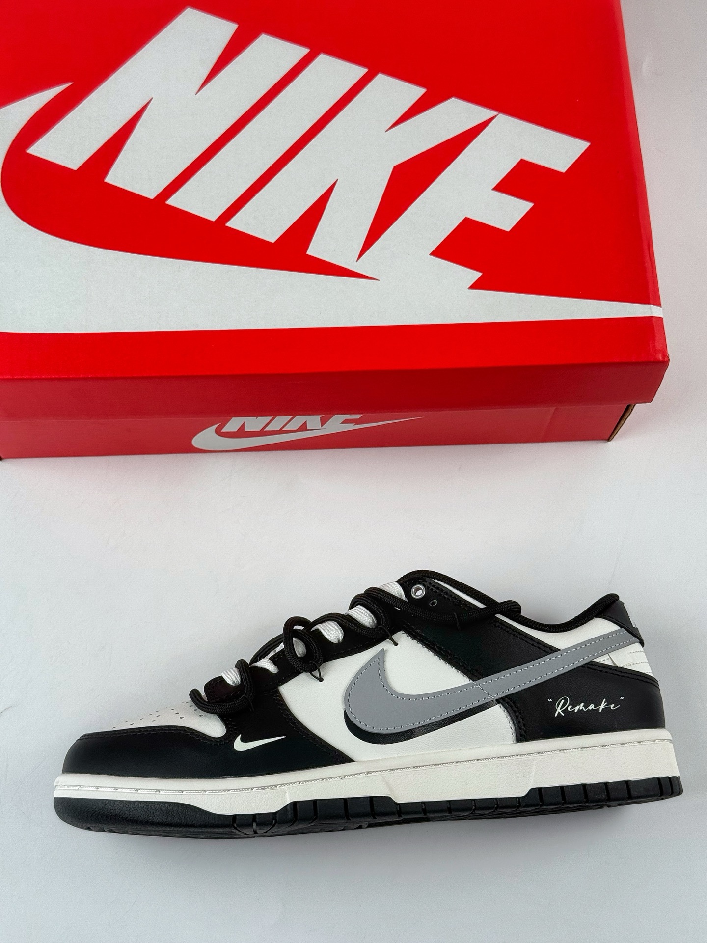 Nike SB Dunk Low 星陨之砬 黑白灰小勾 BG0518-092