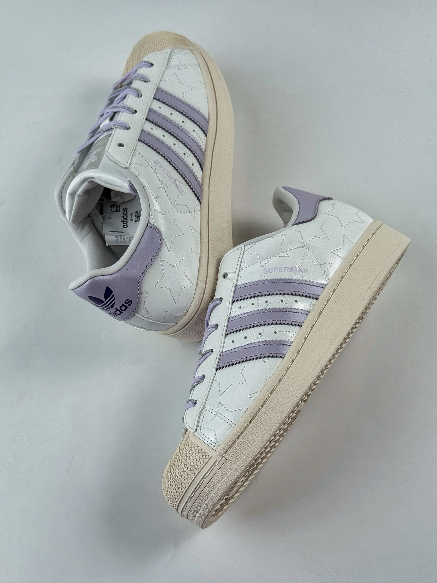 Adidas Originals Super 白紫 JR6984