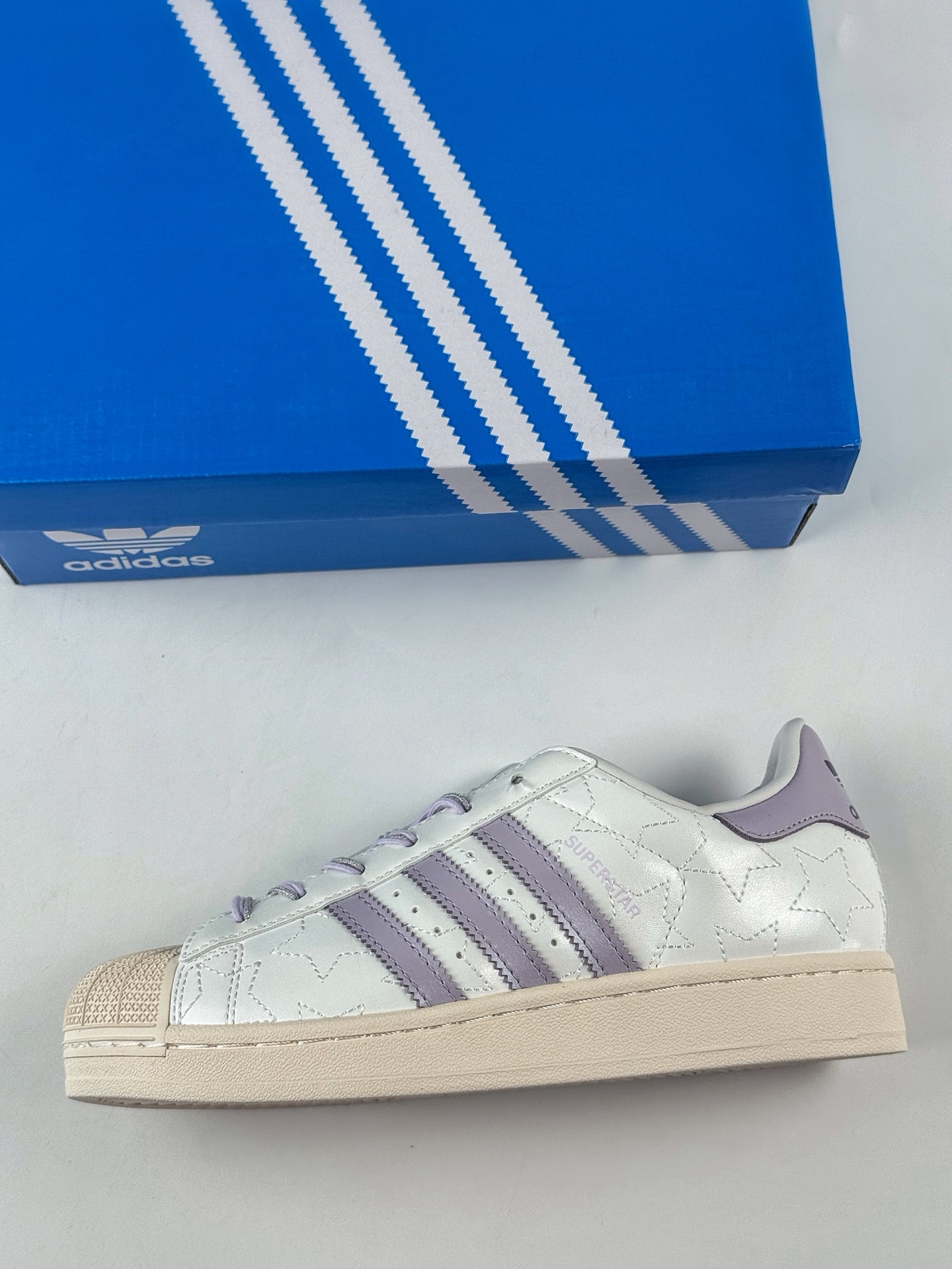 Adidas Originals Super 白紫 JR6984