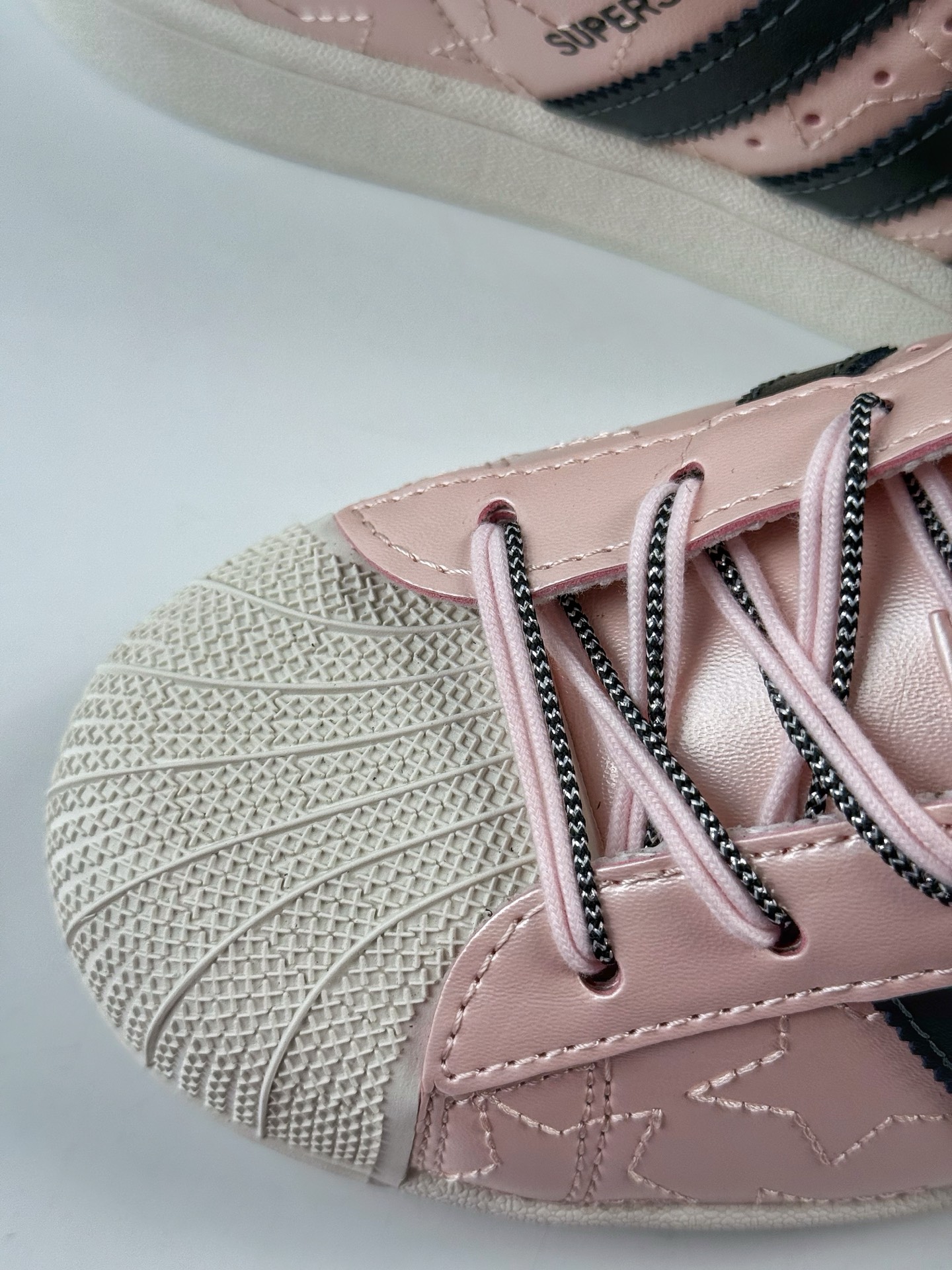 Adidas Originals Super 粉黑 JR6985