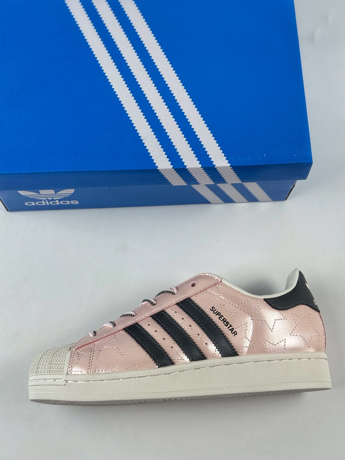 Adidas Originals Super 粉黑 JR6985