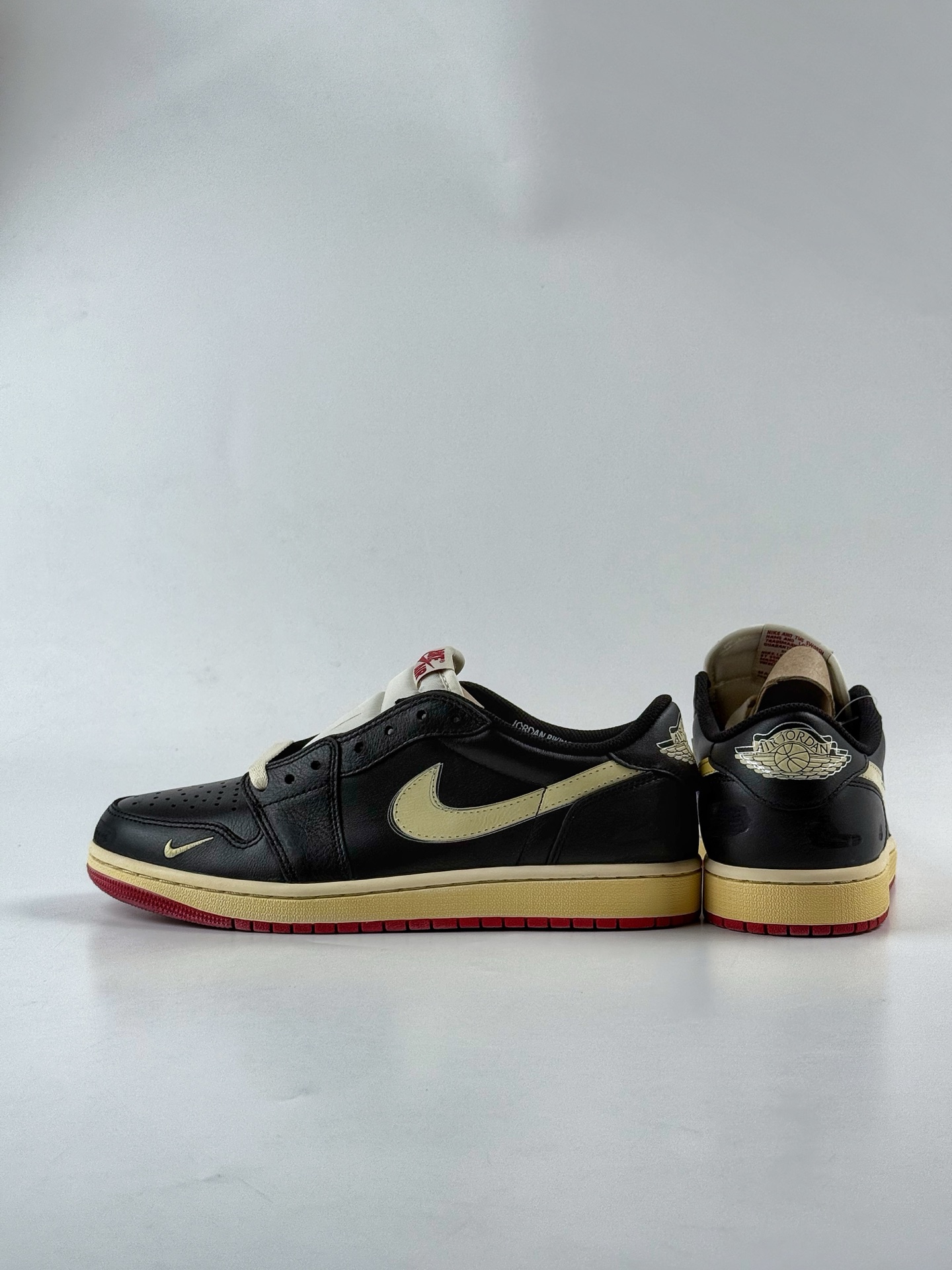 Nigel Sylvester x Jordan Air Jordan 1 Low Nitro ”Better With Time” 黑白 反转倒钩 IB8958-001