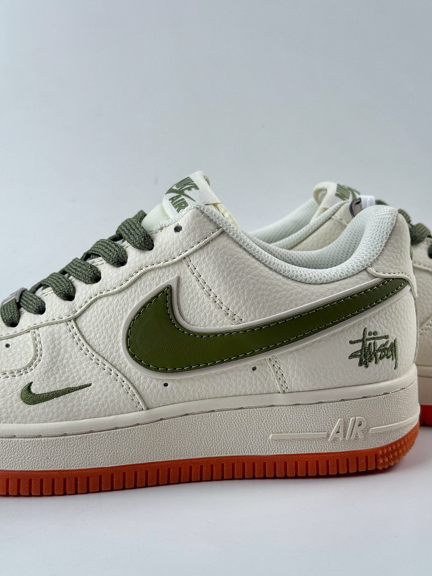 Nike Air Force 1 Low 07 x Stussy 白绿小勾 XX3168-127
