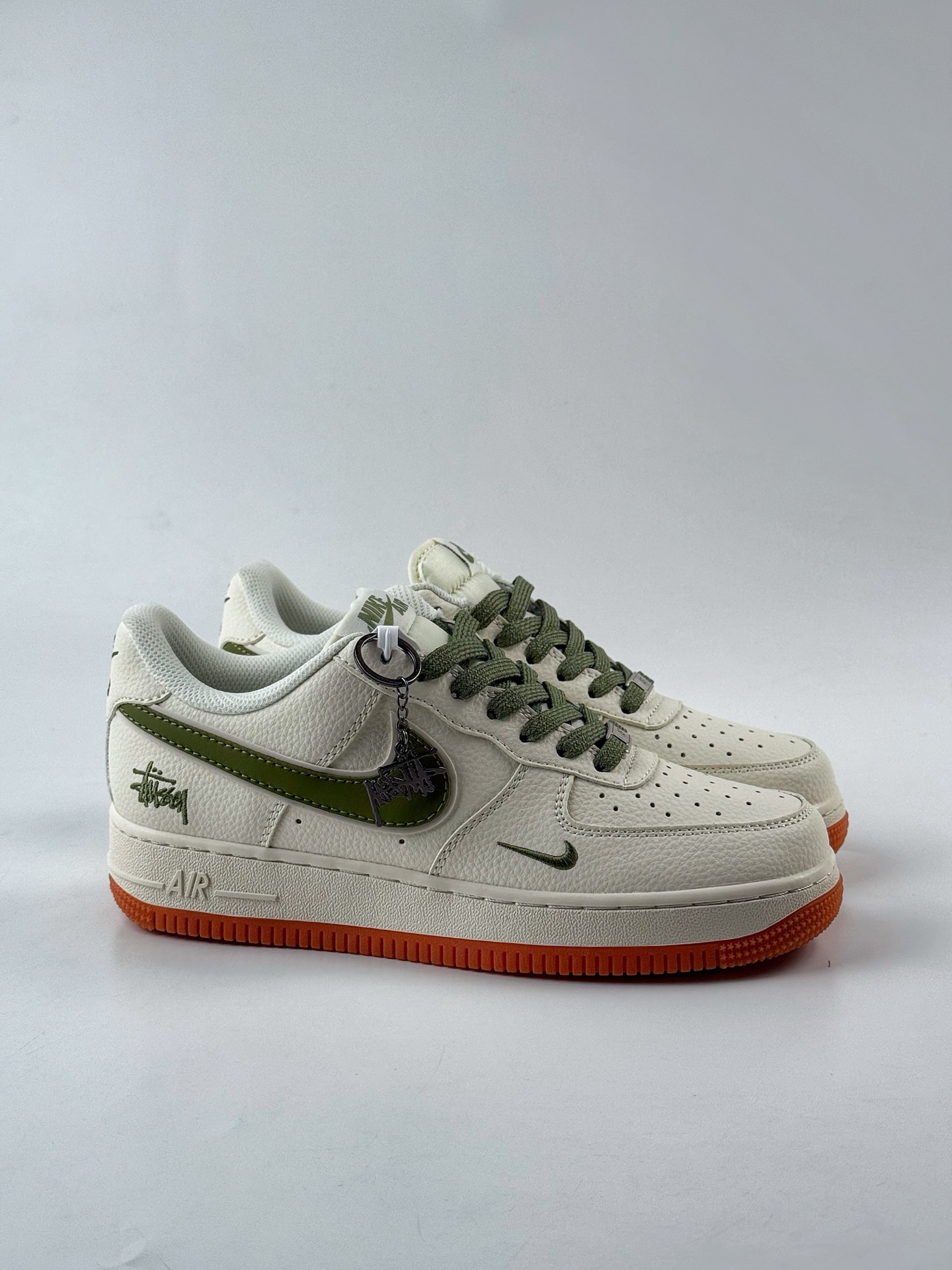 Nike Air Force 1 Low 07 x Stussy 白绿小勾 XX3168-127