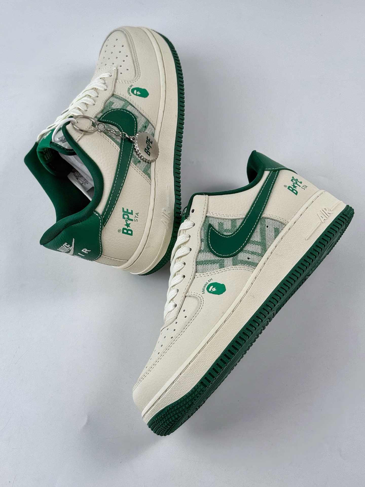 Nike Air Force 1 Low 07 x BAPE 白绿 DK0188-089