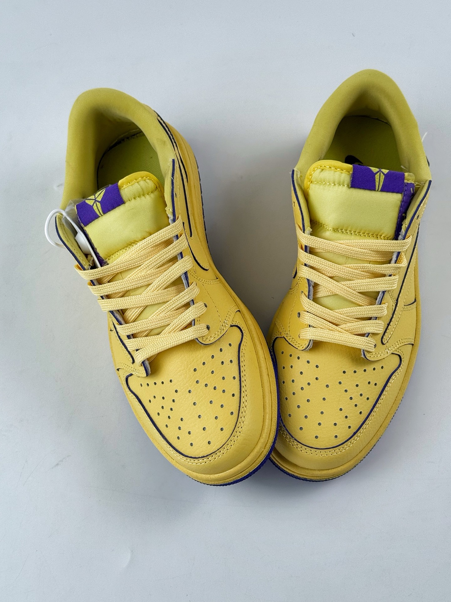 Travis Scott x Nike Air Jordan 1 Low x Kobe Bryant Air Jordan 1 Low 反转黄紫倒钩 LD2028-037