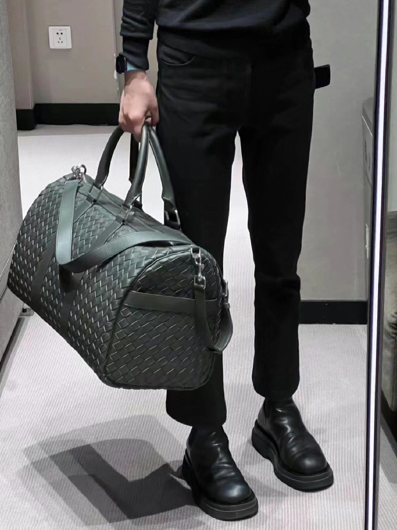 Bottega Veneta Internet picture bv travel bag! So handsome