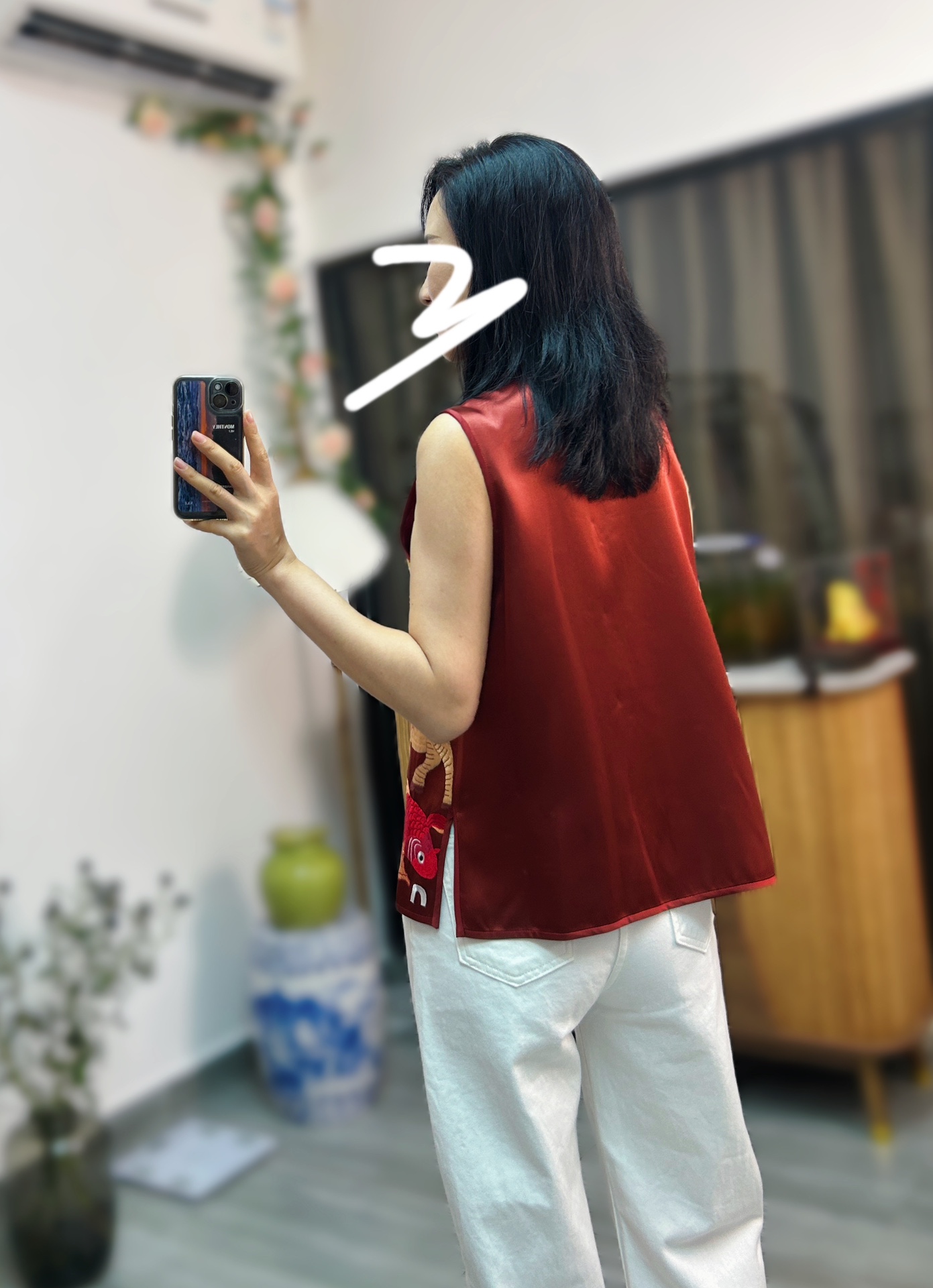P782 HIGH QUALITY FEMALE CLOTHES PACKED DG NEW CHINESE NATIONAL WIND RETWEETING ACUPUNCTURE HORSE ARMOR - 图片 5