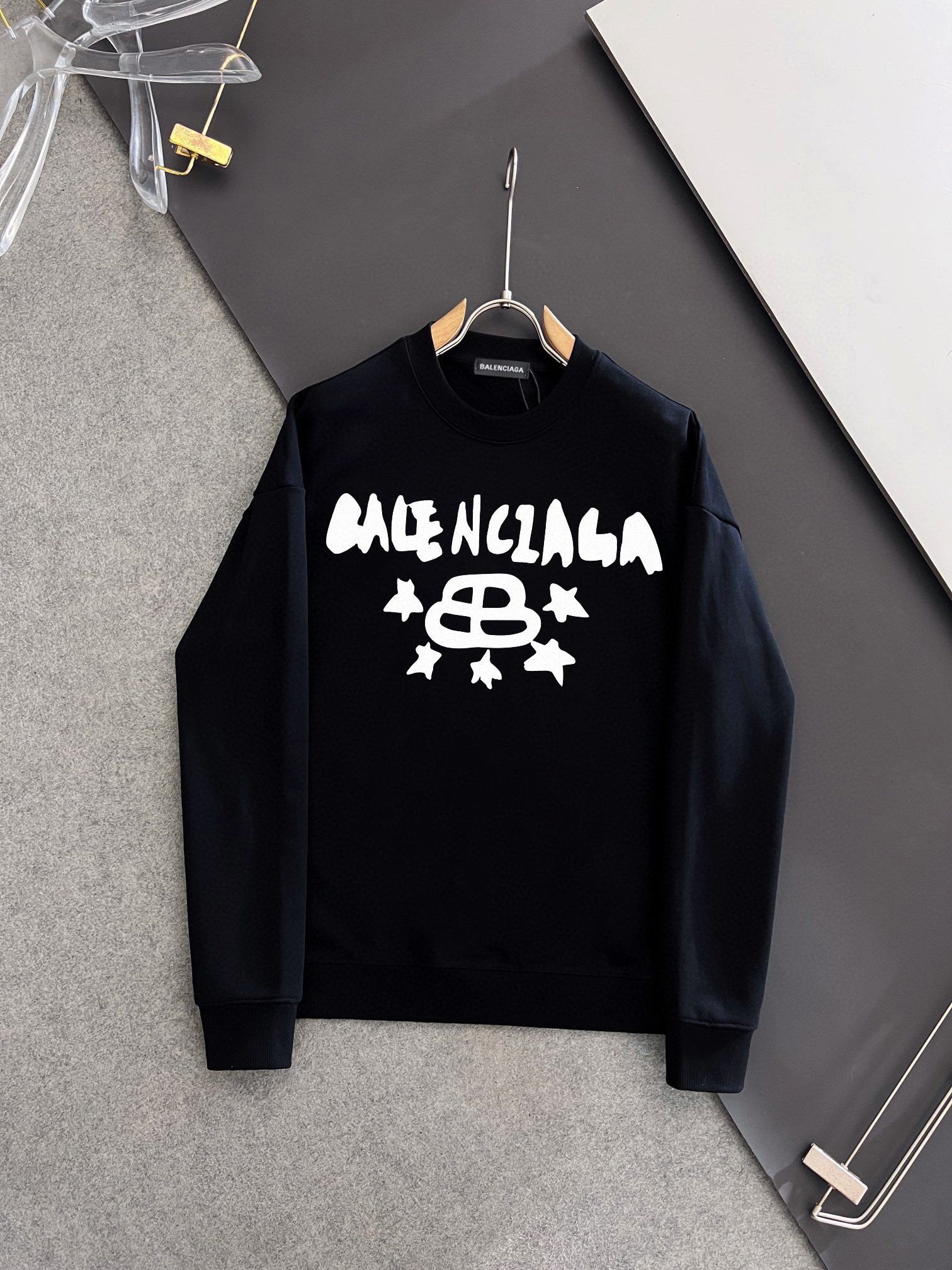 BALENCIAGA パリ世家 秋冬新款衛衣 クラシックデザイン