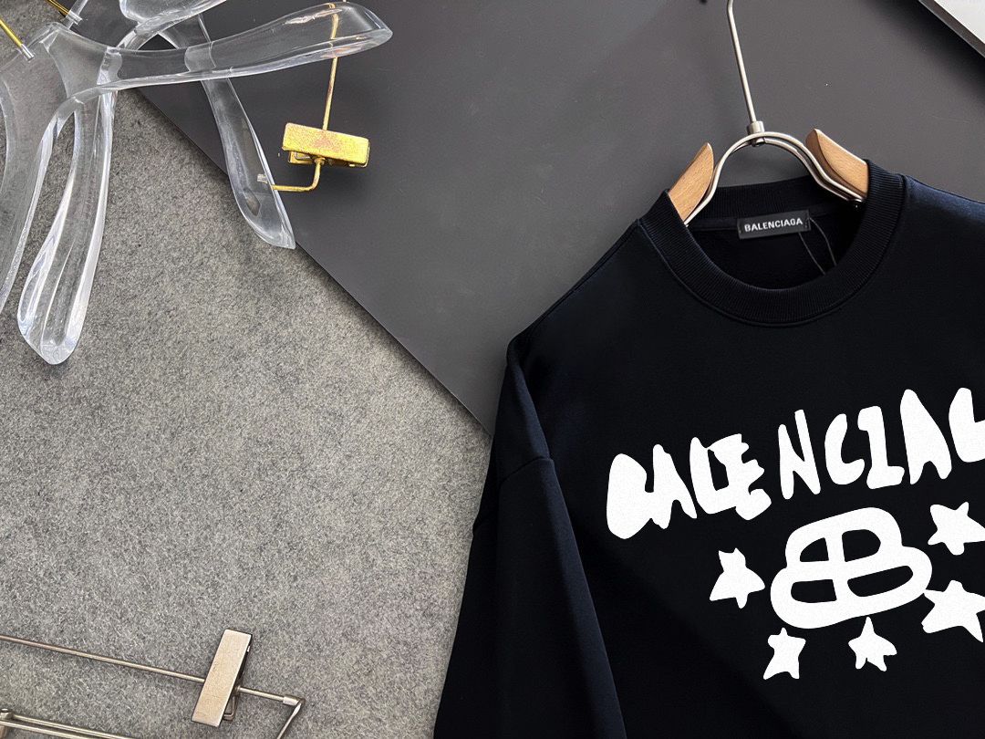 BALENCIAGA パリ世家 秋冬新款衛衣 クラシックデザイン