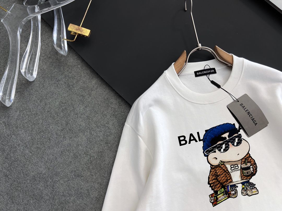 BALENCIAGA 秋冬新款衛衣 - 定番の男女兼用デザイン