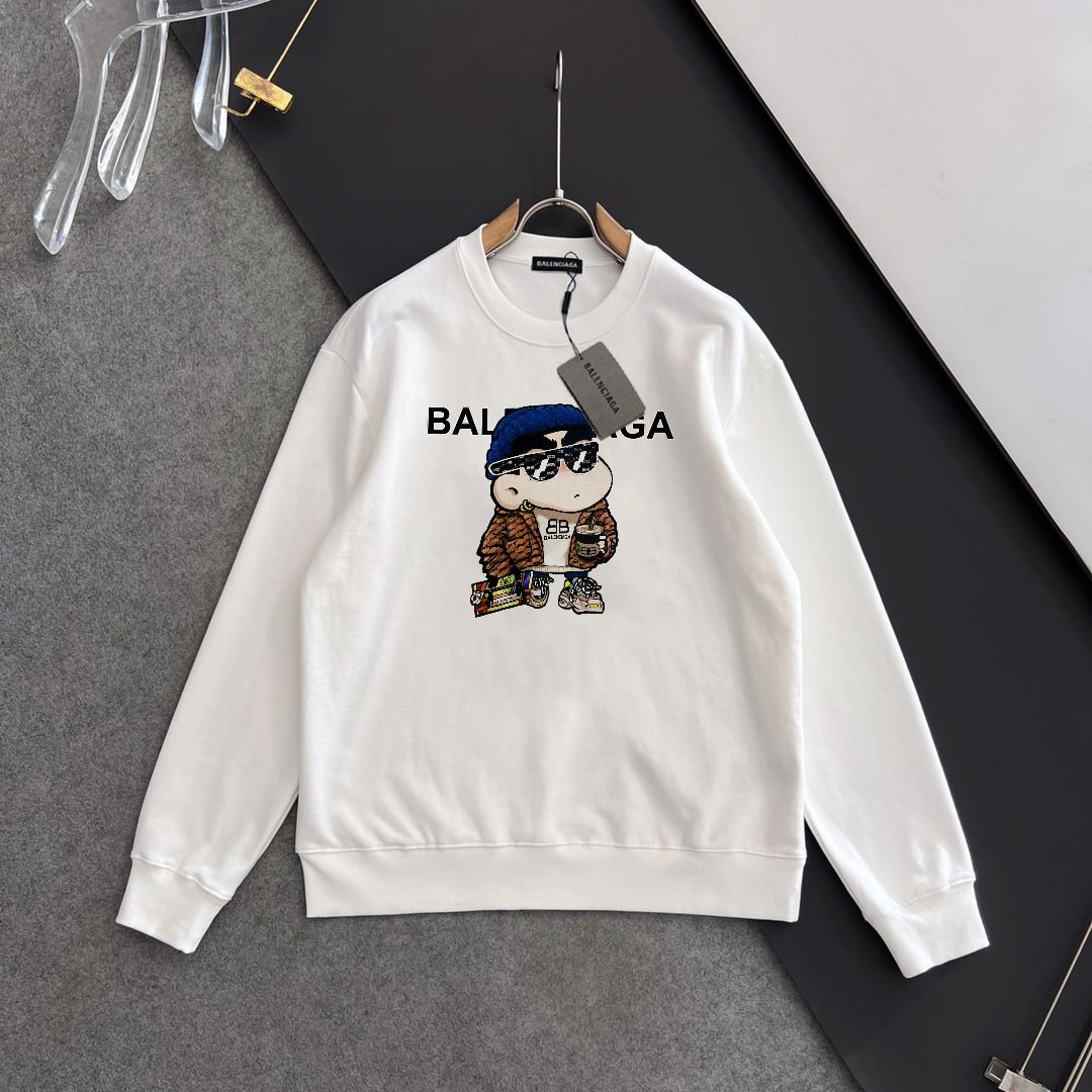 BALENCIAGA 秋冬新款衛衣 - 定番の男女兼用デザイン