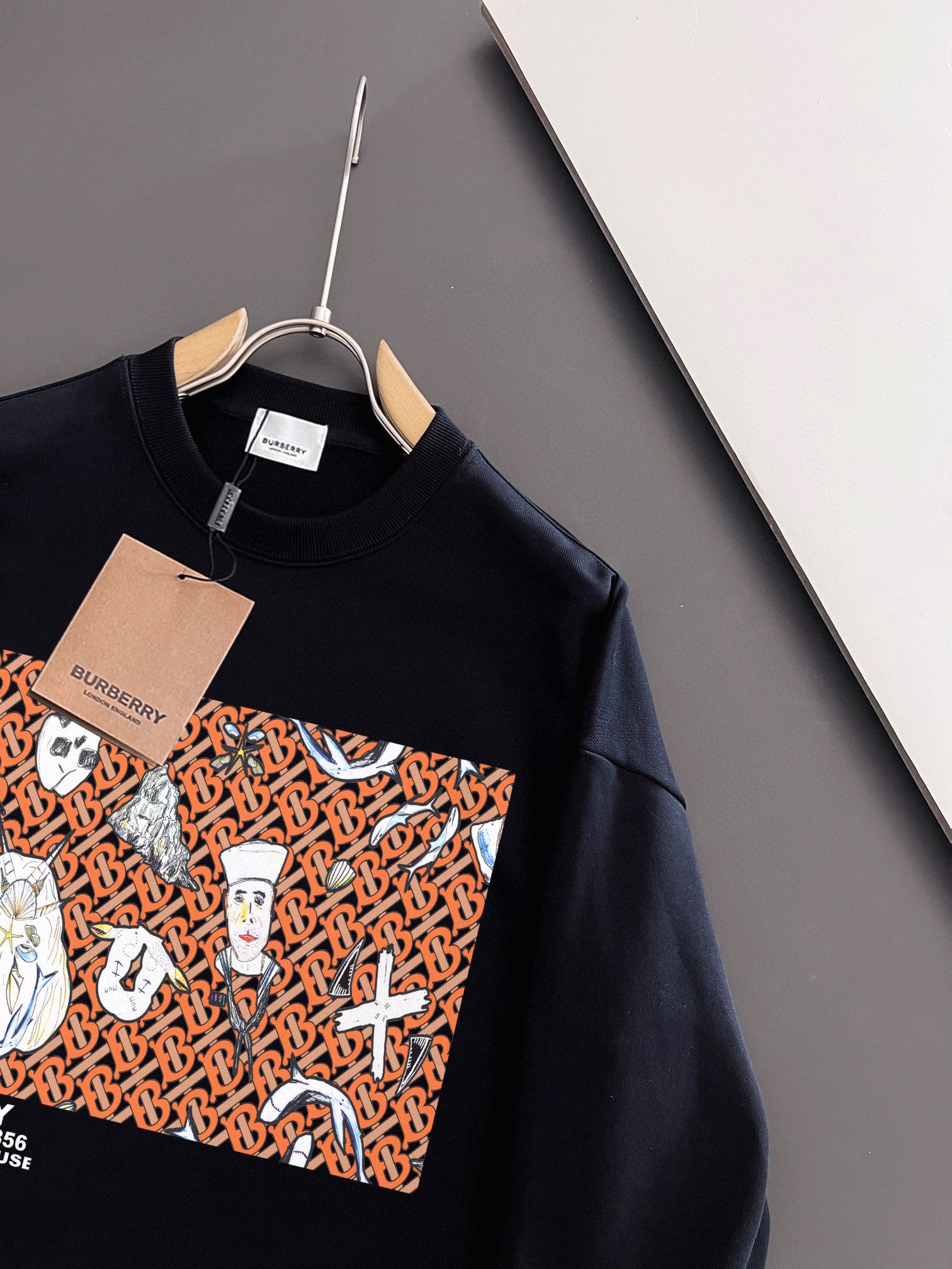 BURBERRY 巴宝莉 秋冬新款衛衣 - 定制420克毛圈素材の男女共用デザイン