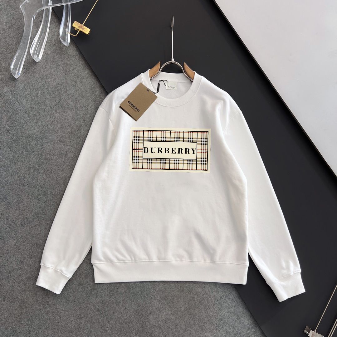 BURBERRY 巴宝莉 秋冬新款衛衣 男女共用 微広めデザイン