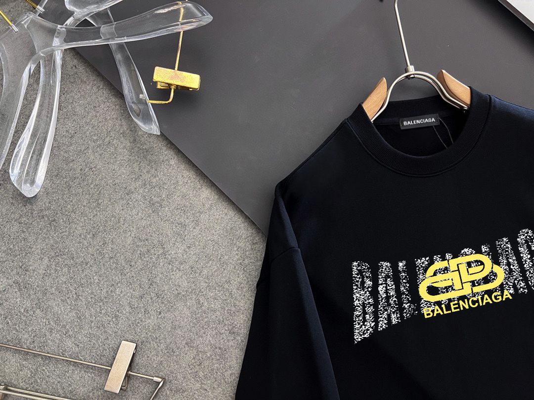 BALENCIAGA 秋冬新款衛衣 クラシックデザイン 男女共用