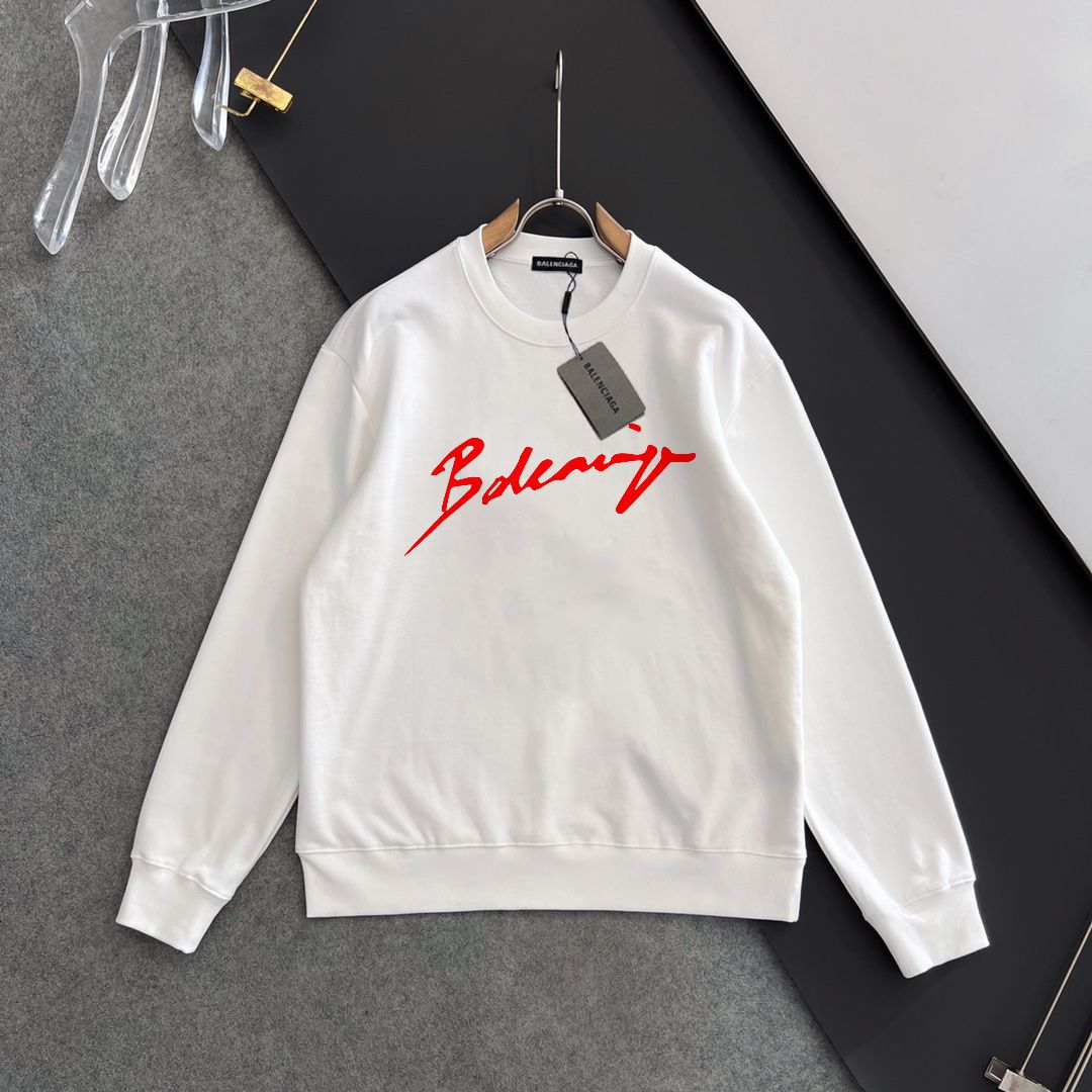 BALENCIAGA 秋冬新款衛衣 インポートデジタルプリント メンズ＆レディース