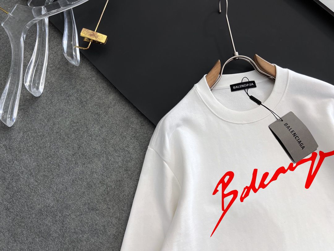 BALENCIAGA 秋冬新款衛衣 インポートデジタルプリント メンズ＆レディース