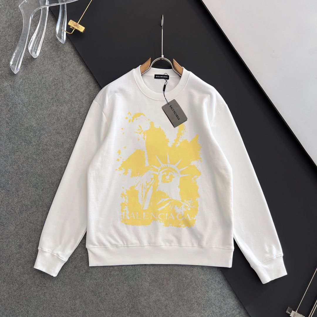 BALENCIAGA 秋冬新款衛衣 男女兼用 微広シルエット