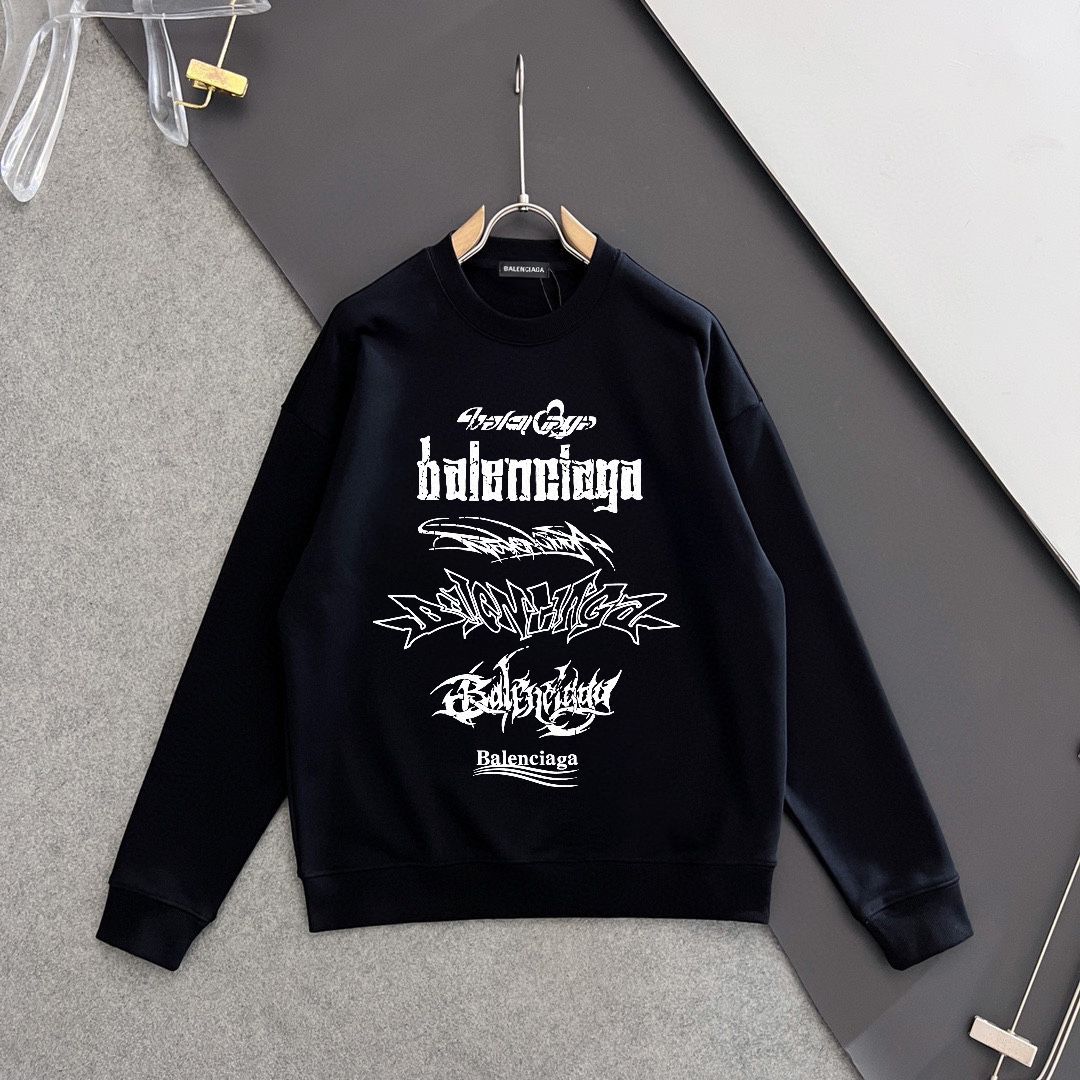 BALENCIAGA 秋冬新款衛衣 - 定制毛圈420克面料・男女同款