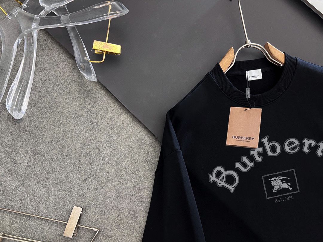 BURBERRY 巴宝莉 秋冬新款衛衣 - インポートデジタルプリントと420g厚手素材