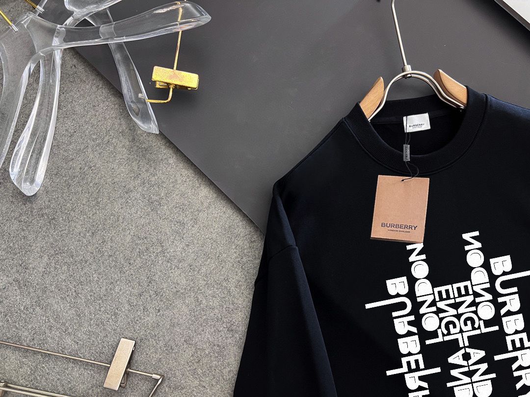 BURBERRY 巴宝莉 秋冬新款衛衣 定制毛圈420克厚手